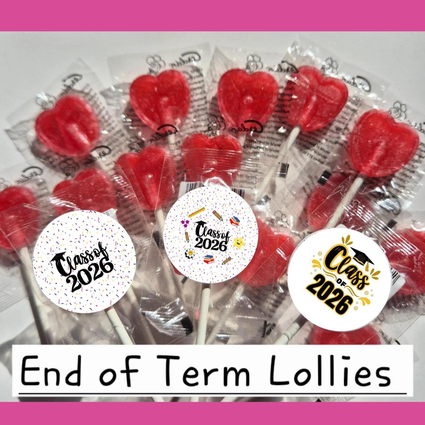 End of Year Gifts for Class | End of Year Lollies | End Of Term Gift | Personalised Student Gifts | Gift For Pupils | End of Term Sweets