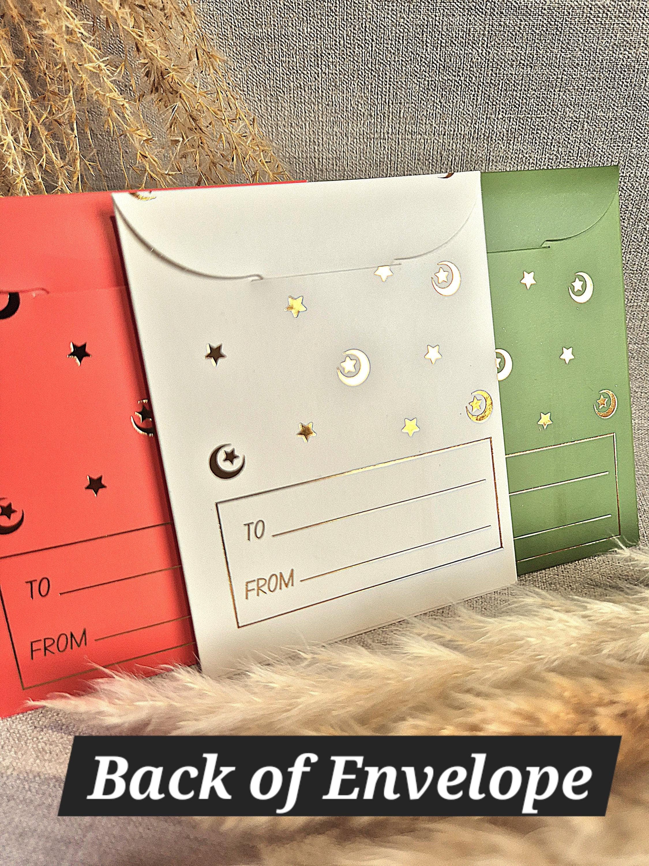 Eid Money Envelopes: Handcrafted Eidi Gift Wallets - Pack of 7 - image 4