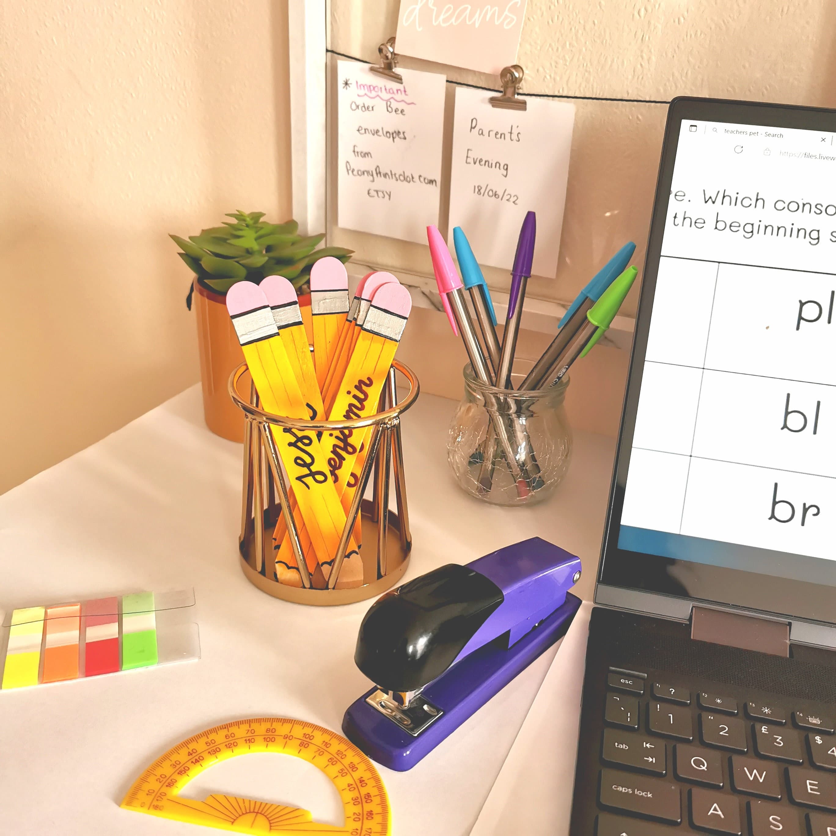 Handmade Pencil Name Picker: Teacher Classroom Tool - image 5