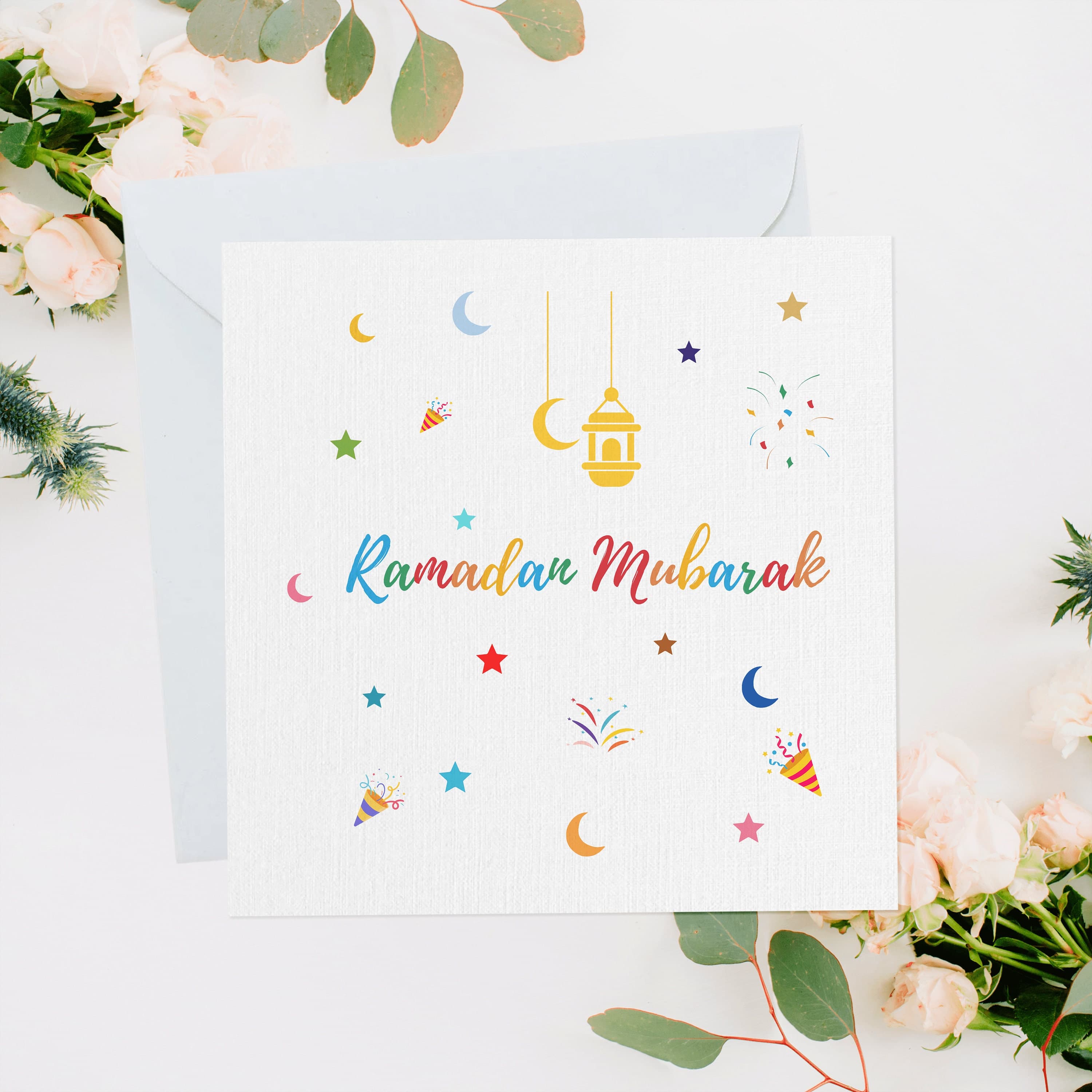 Ramadan Mubarak Party Greeting Card, Ramadan Card, Ramadan Greeting Card, Ramadan Kareem, Card For Loved Ones, Family Ramadan 2026 Gift
