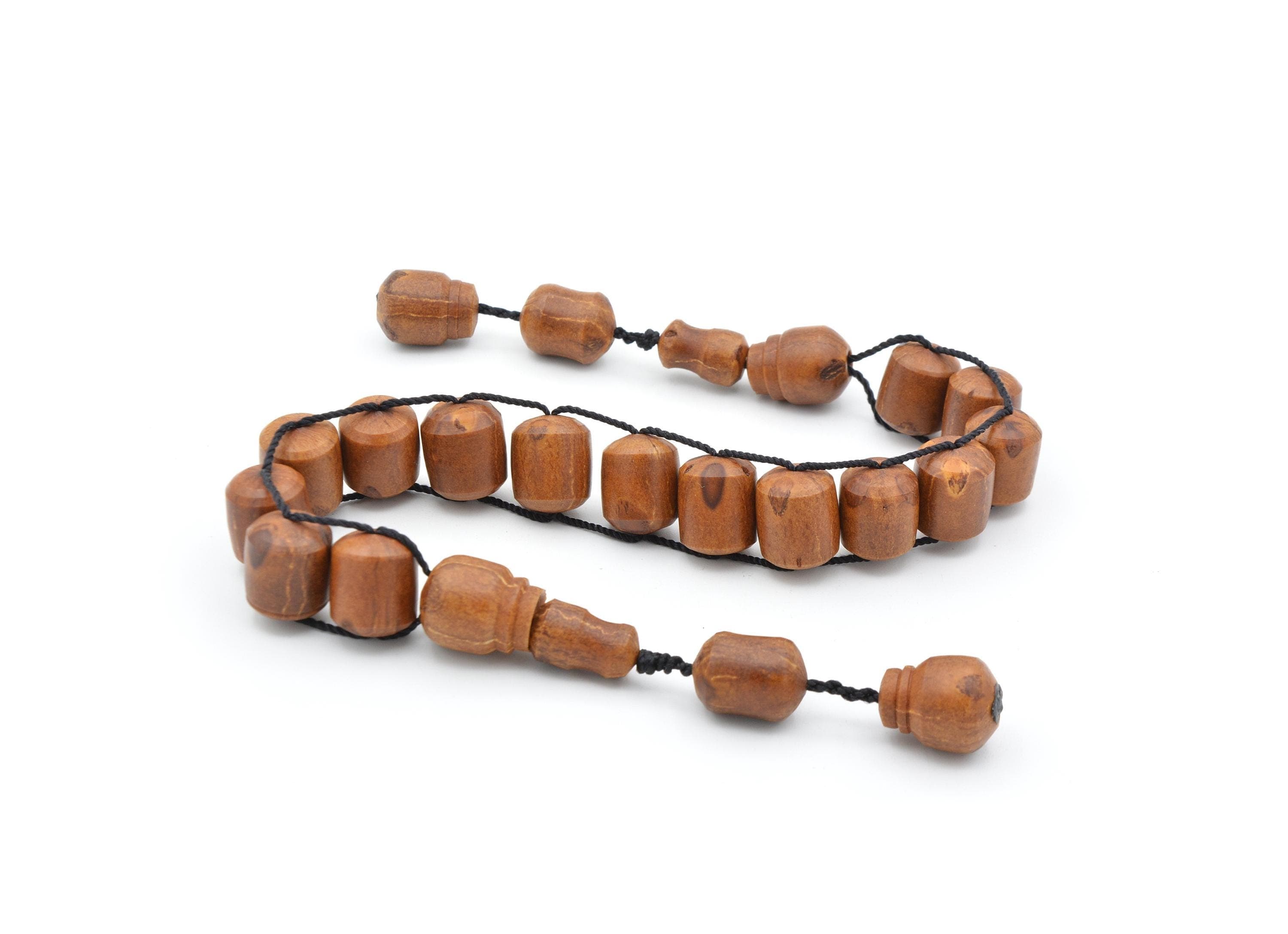 Handmade Juniper Seed 15 Beads Rosary, Juniper Seed Prayer Beads