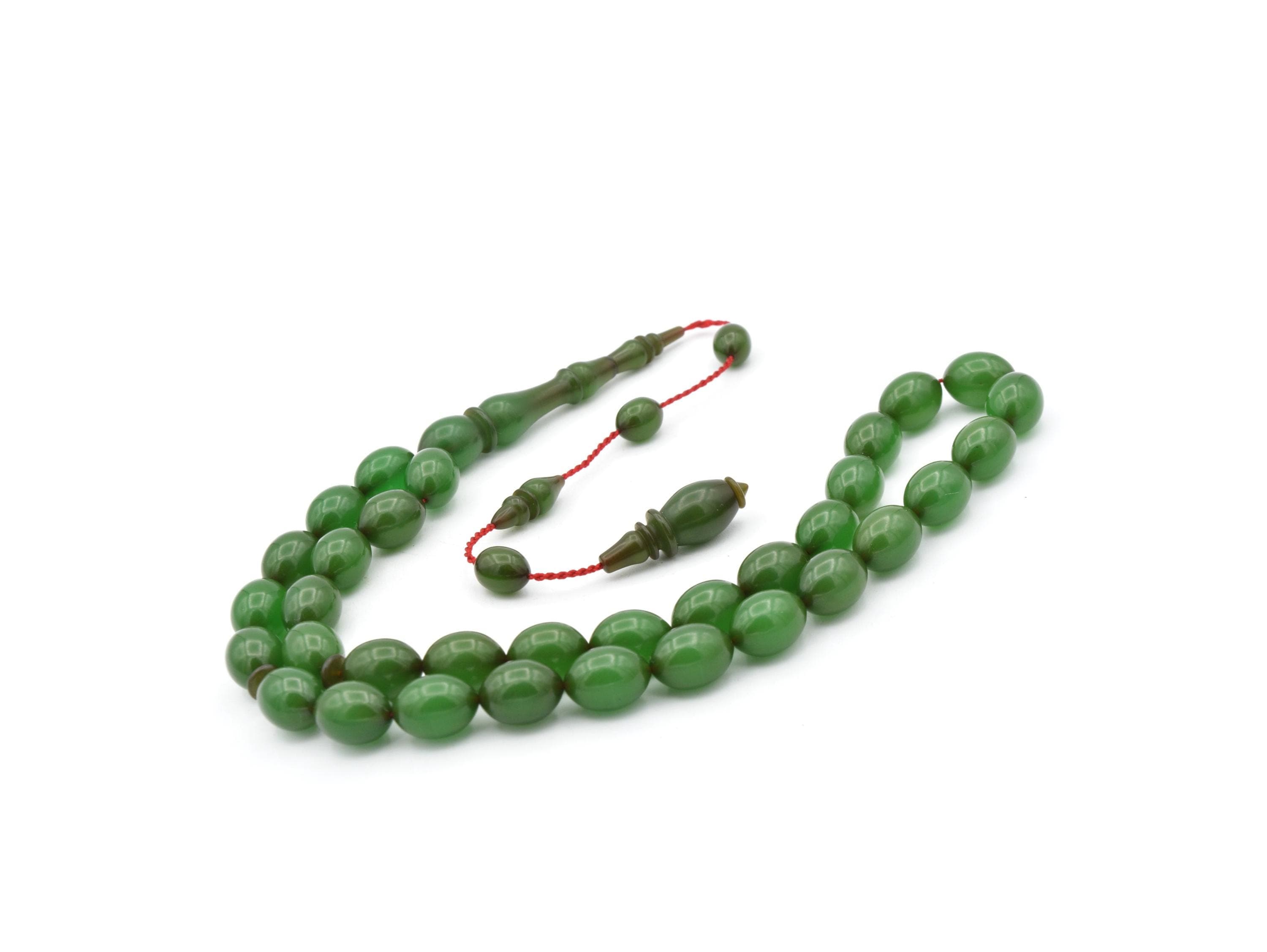 Catalin Rosary 33 Beads, Islamic, Misbaha, Tasbih, Tasbeeh, Muslim, Tasbih, Sibha, Faturan Tasbih,Muslim Gift, Prayer Beads,Bakelite Amber