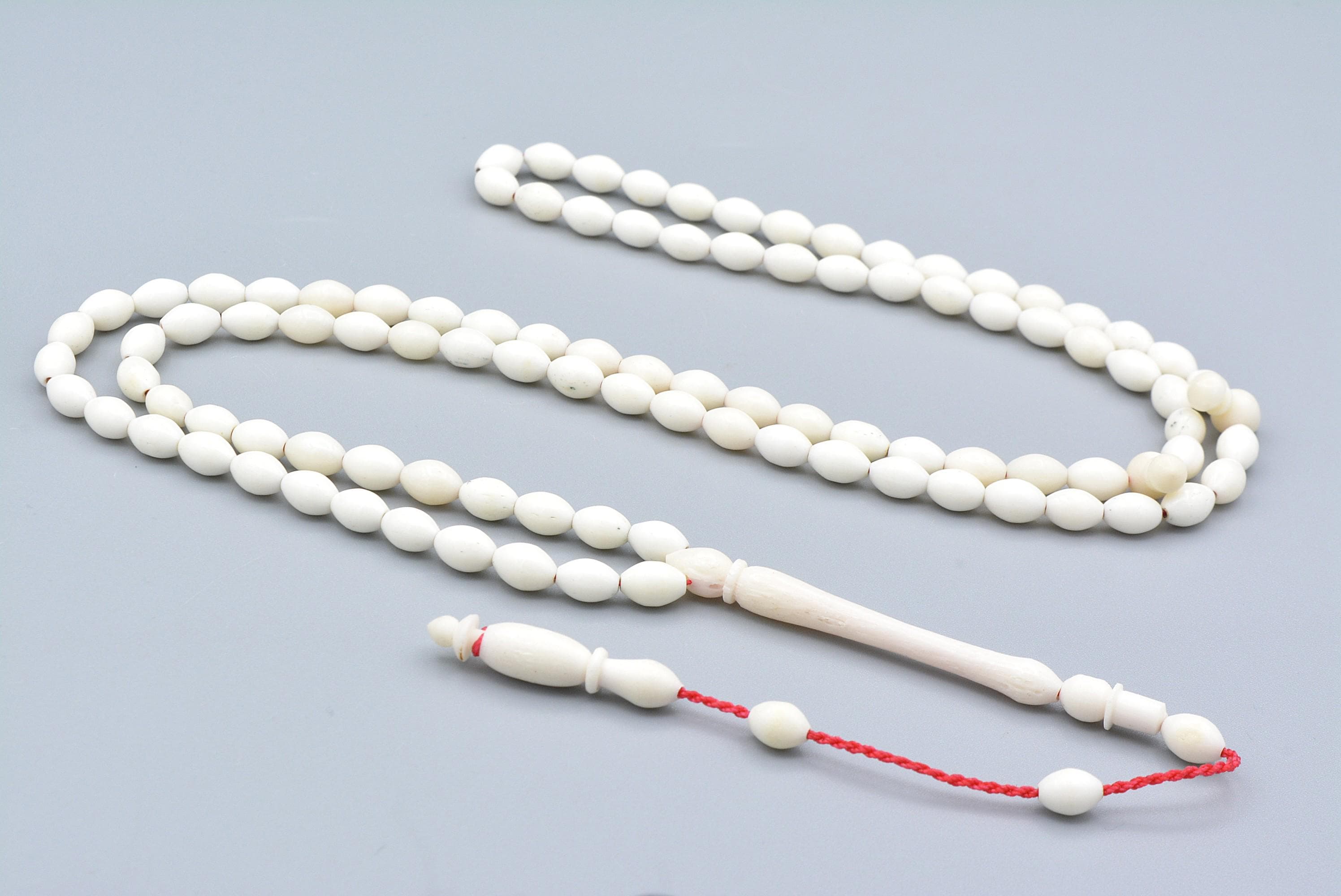 Natural Camel Bone 99 Beads Islamic Prayer Beads, Tasbih, Misbaha, Tasbeeh, Rosary, Tasbih 99, Muslim, Gift,Tesbih, Sibha, Camel Bone, Islam - image 3