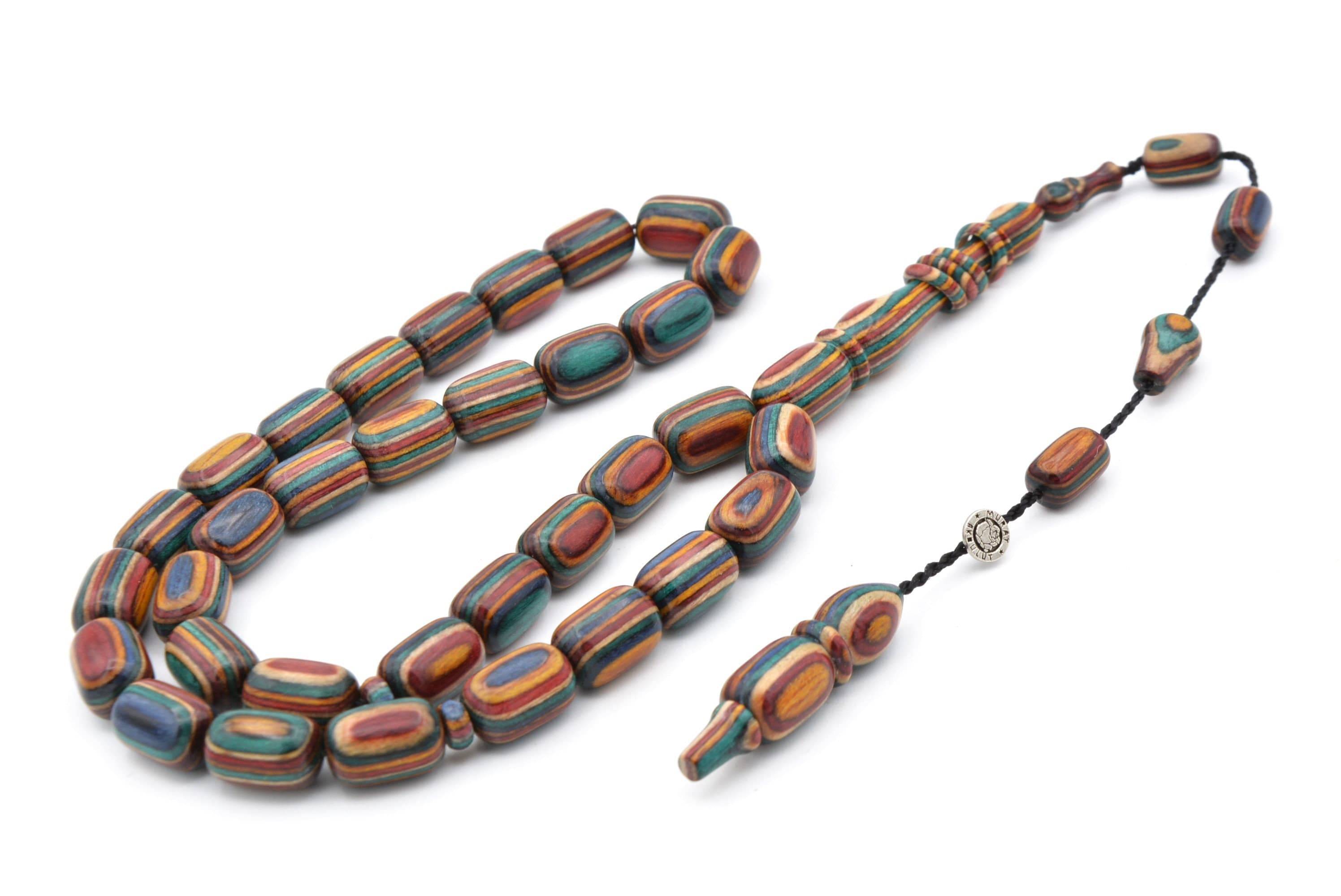 Natural Camphor Wood 33 Beads Tasbih, Camphor Tasbih, Misbaha, Camphor Tasbeeh, Camphor Rosary, Tesbih, Kafur Ağacı, Gaffur Ağacı - image 3