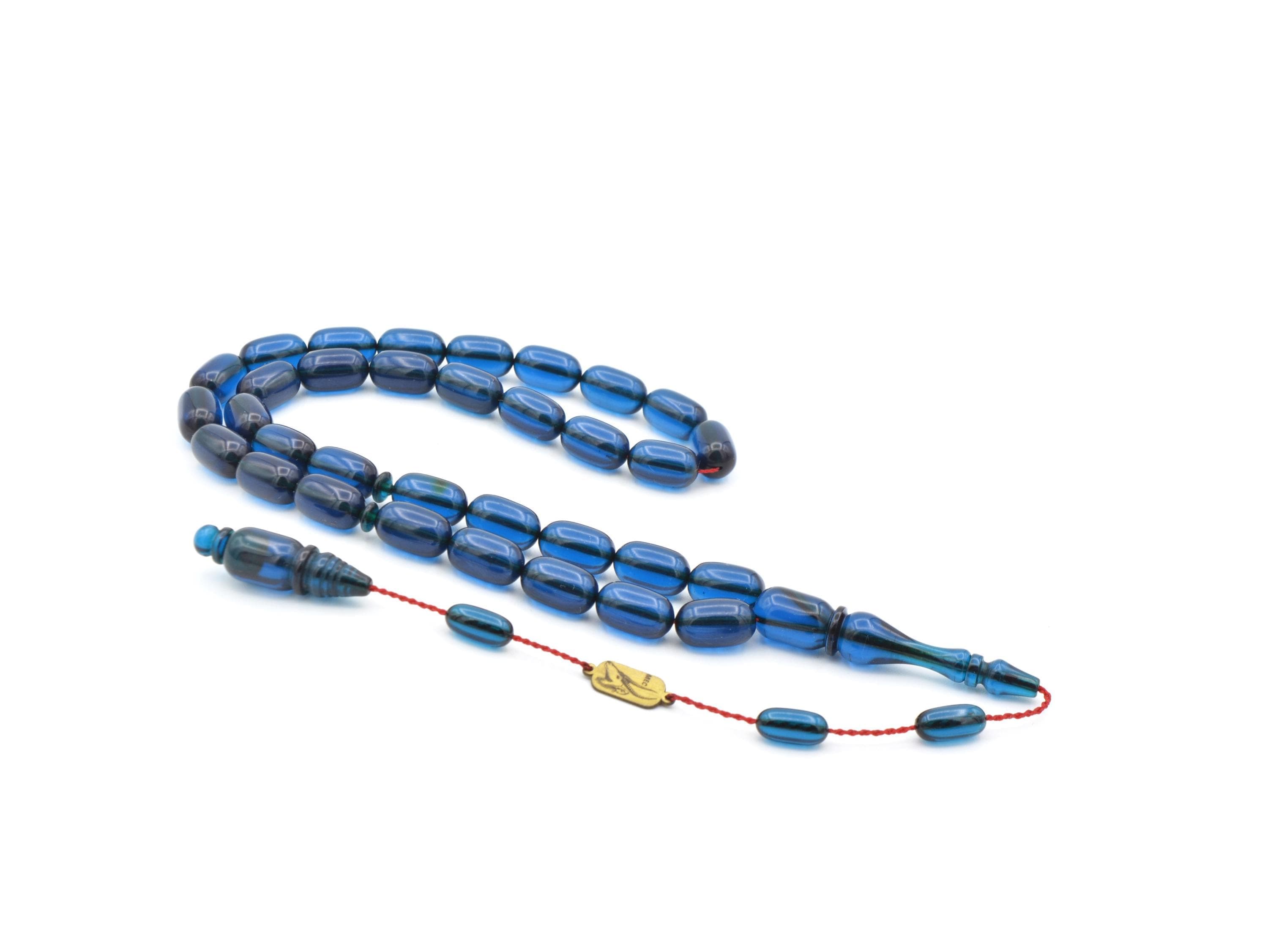 7x11.5 mm Workmanship Catalin 33 Beads Tasbih, Islamic, Misbaha, Rosary, Tasbeeh, Muslim, Tasbih, Sibha, Tesbih, Muslim Gift,Prayer Beads
