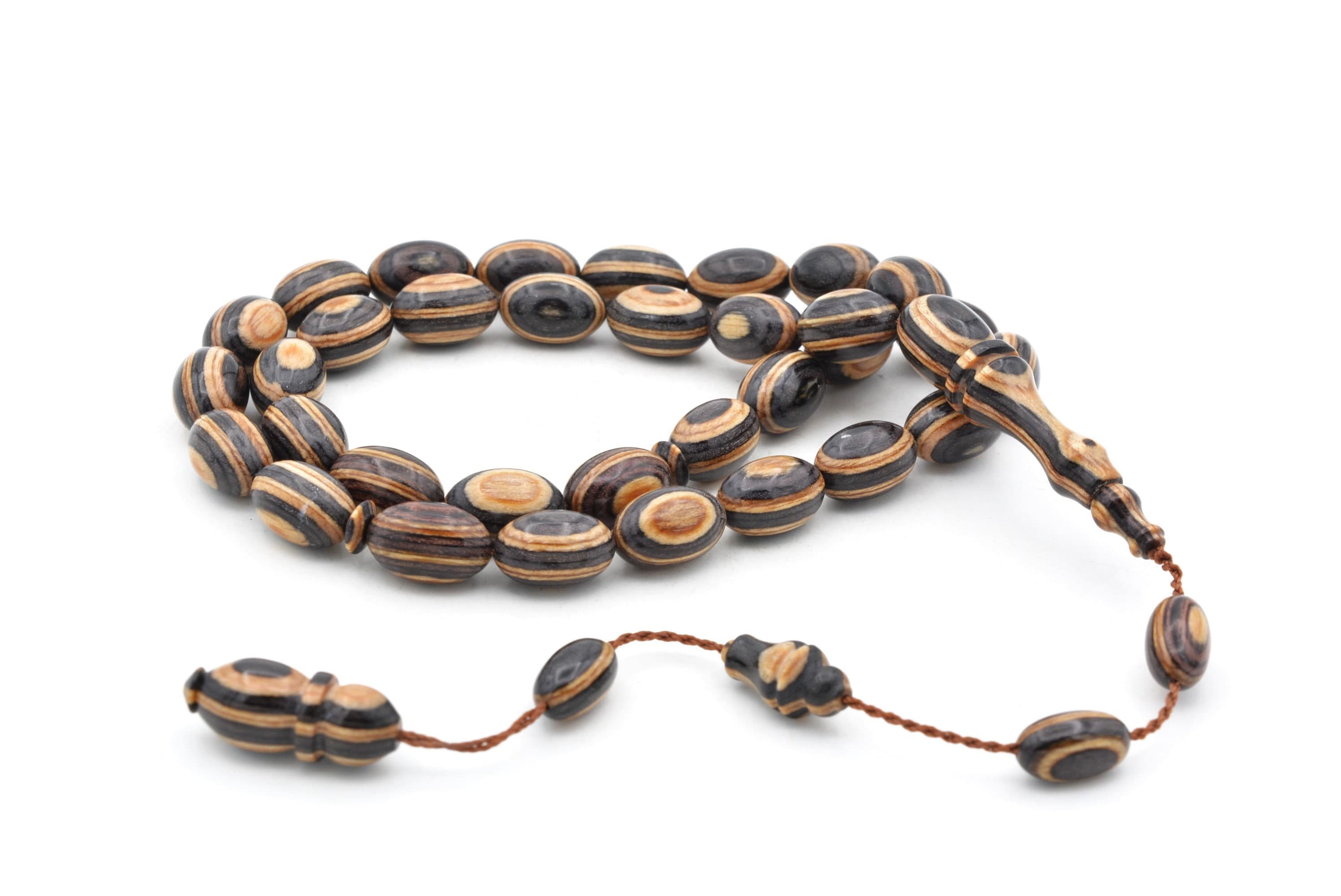 Natural Camphor Wood 33 Beads Tasbih, Camphor Tasbih, Misbaha, Camphor Tasbeeh, Camphor Rosary, Tesbih, Kafur Ağacı, Islamic Prayer Beads 0