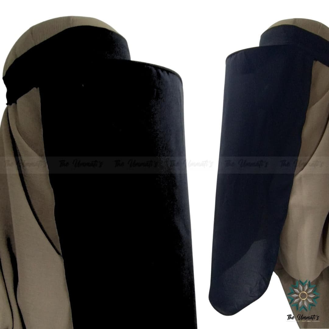 Hajj & Umrah Niqab - Black - image 3