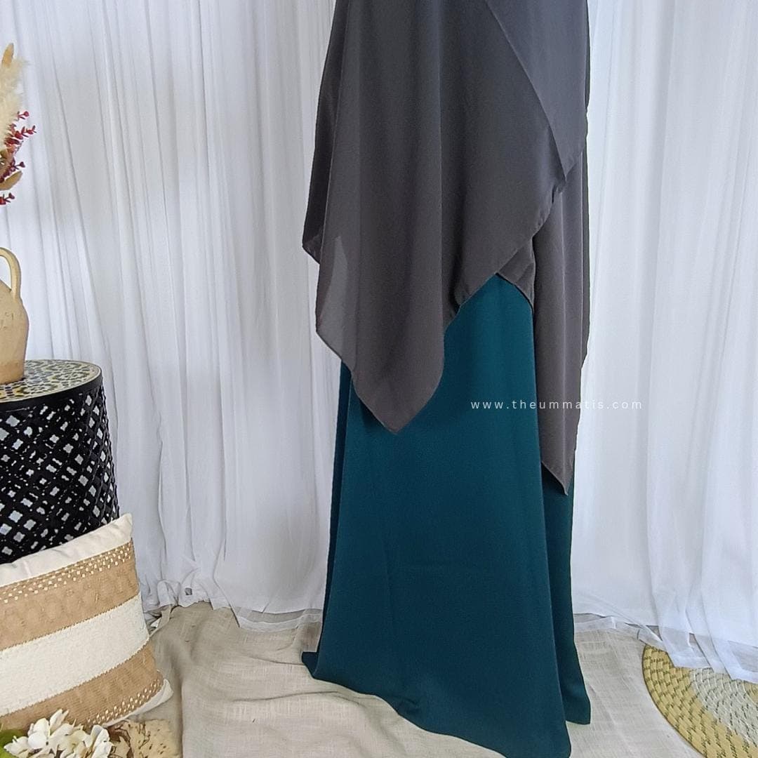 Abaya Amal- (Teal) - image 5