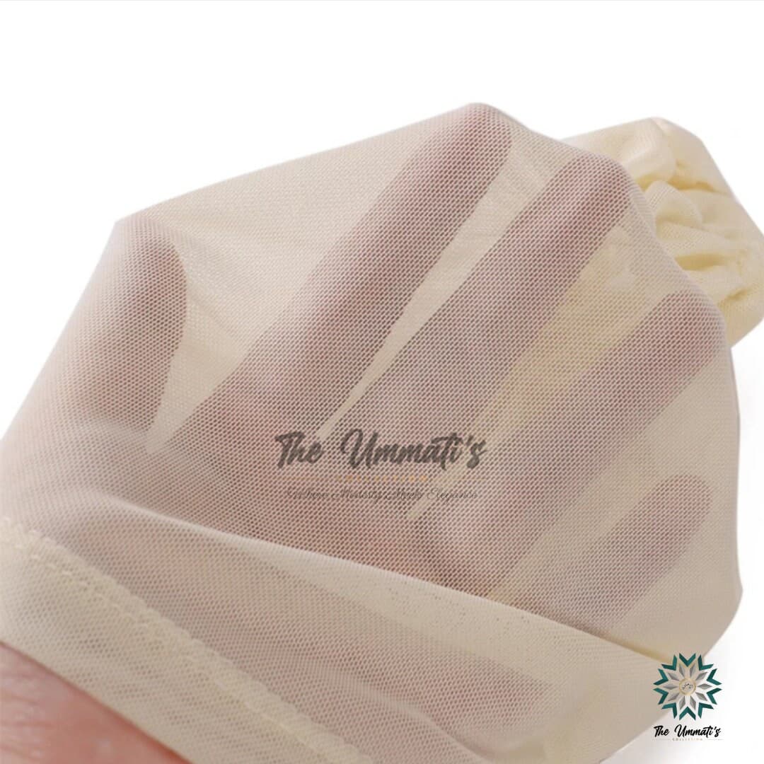 Mesh Tie back Bonnet / Mesh Undercap - image 5