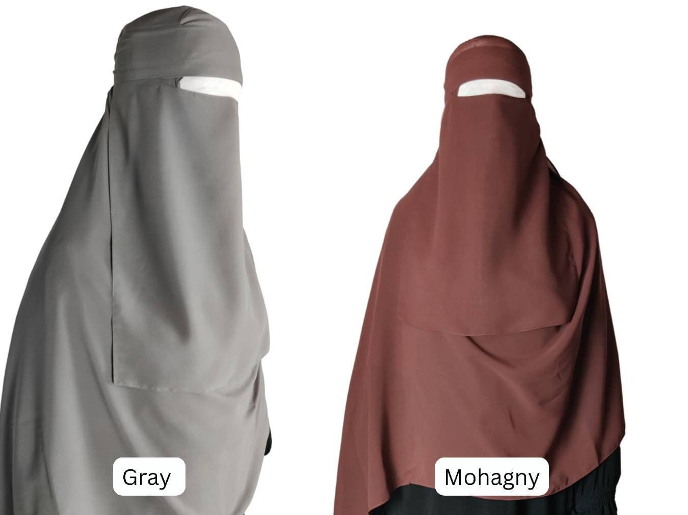 Single layer Niqab no pinch style (super breathable) - image 3