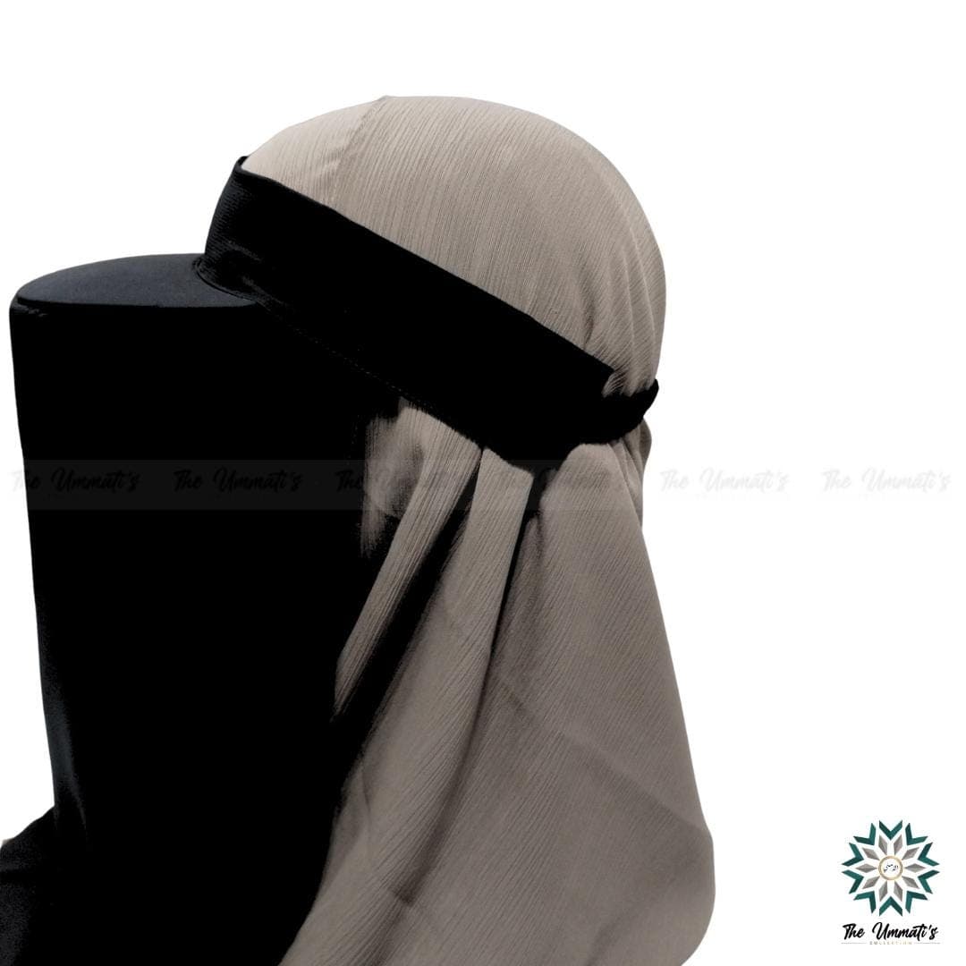 Hajj & Umrah Niqab - Black - image 4