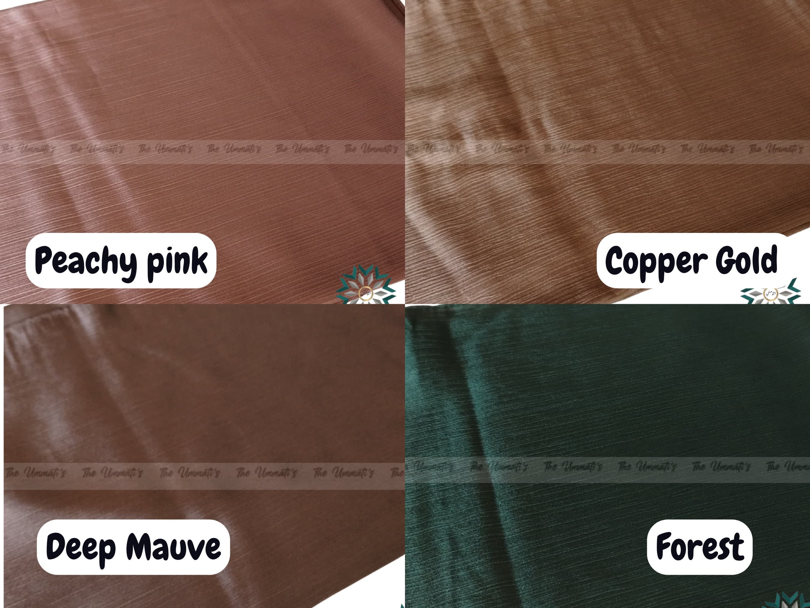 Textured Satin Hijab / Crinkle Satin Hijab /Formal Hijab/ Shiny Satin Hijab/Opaque Satin Hijab - image 5