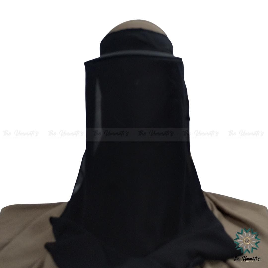 Hajj & Umrah Niqab - Black - image 5