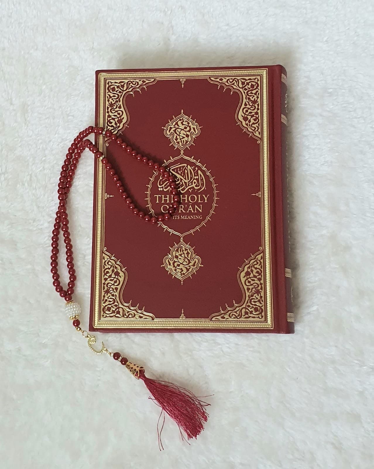 Quran English Arabic Translated Holly book Eid Ramadan Muslim, İslamic gifts.cams with Tashbih