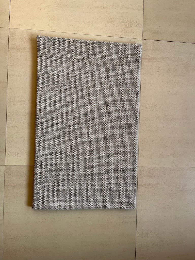 Kitchen Mat Hand-Woven Cotton 18x30 Inch Neutral Cream Artisan Floor Rug Cushioned Anti-Fatigue Washable Kitchen Runner - image 3