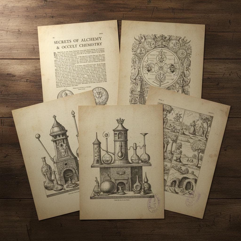 570 Rare Occult Books | The Secrets of Alchemy & Occult Chemistry Collection | Instant PDF Download | Occultism Witchcraft Philosophy - image 4