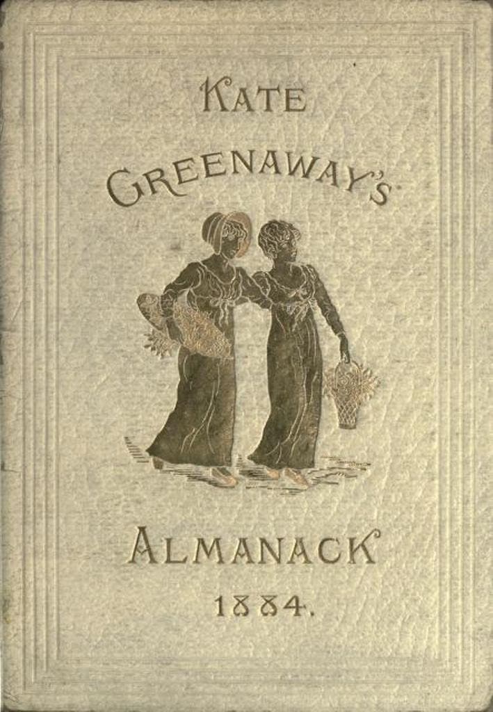 32 Rare Old Books on Kate Greenaway Illustrated Childrens Fairy Tales Nursery Rhymes Victorian Art Coloring Pages set - Instant PDF Download - image 5