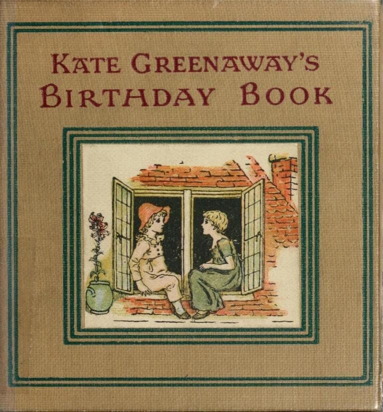 32 Rare Old Books on Kate Greenaway Illustrated Childrens Fairy Tales Nursery Rhymes Victorian Art Coloring Pages set - Instant PDF Download - image 4