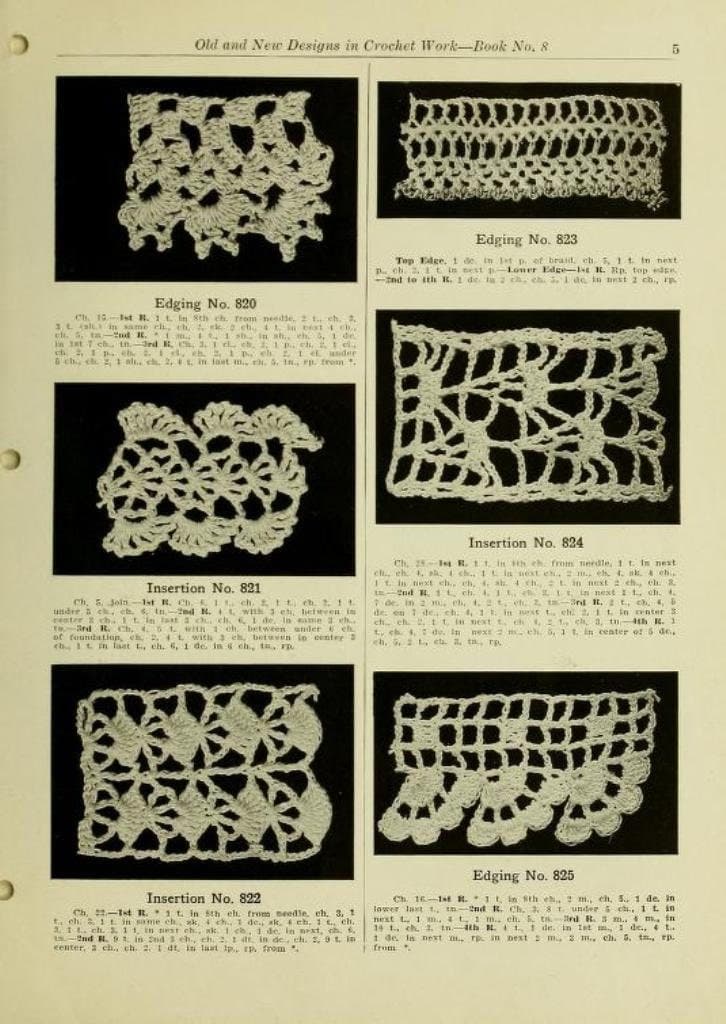 94 Rare Old Books on Crochet Patterns Doilies Needlework - Instant PDF Download - image 5