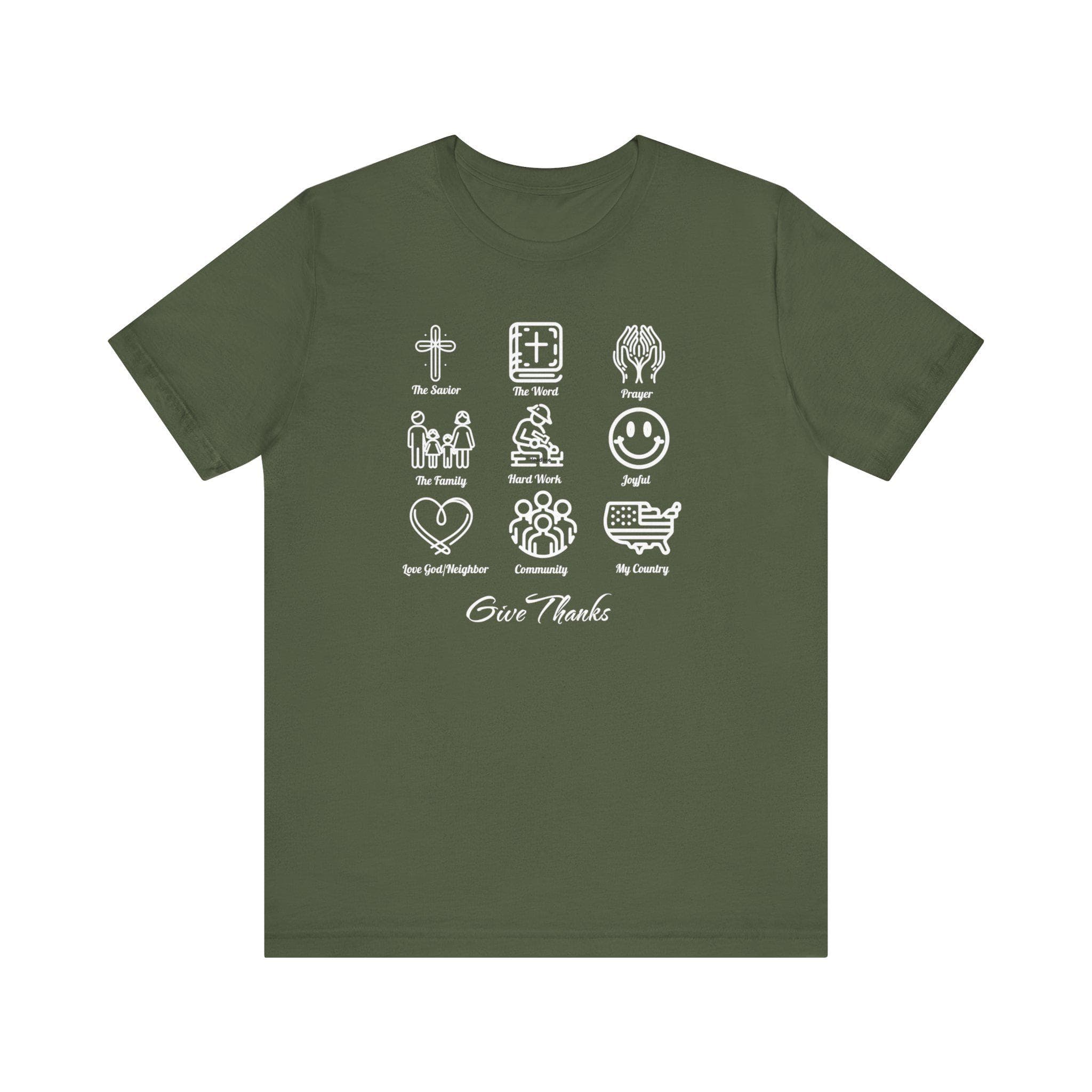 Christian Virtues T-Shirt: Icons of Faith and American Life - image 2