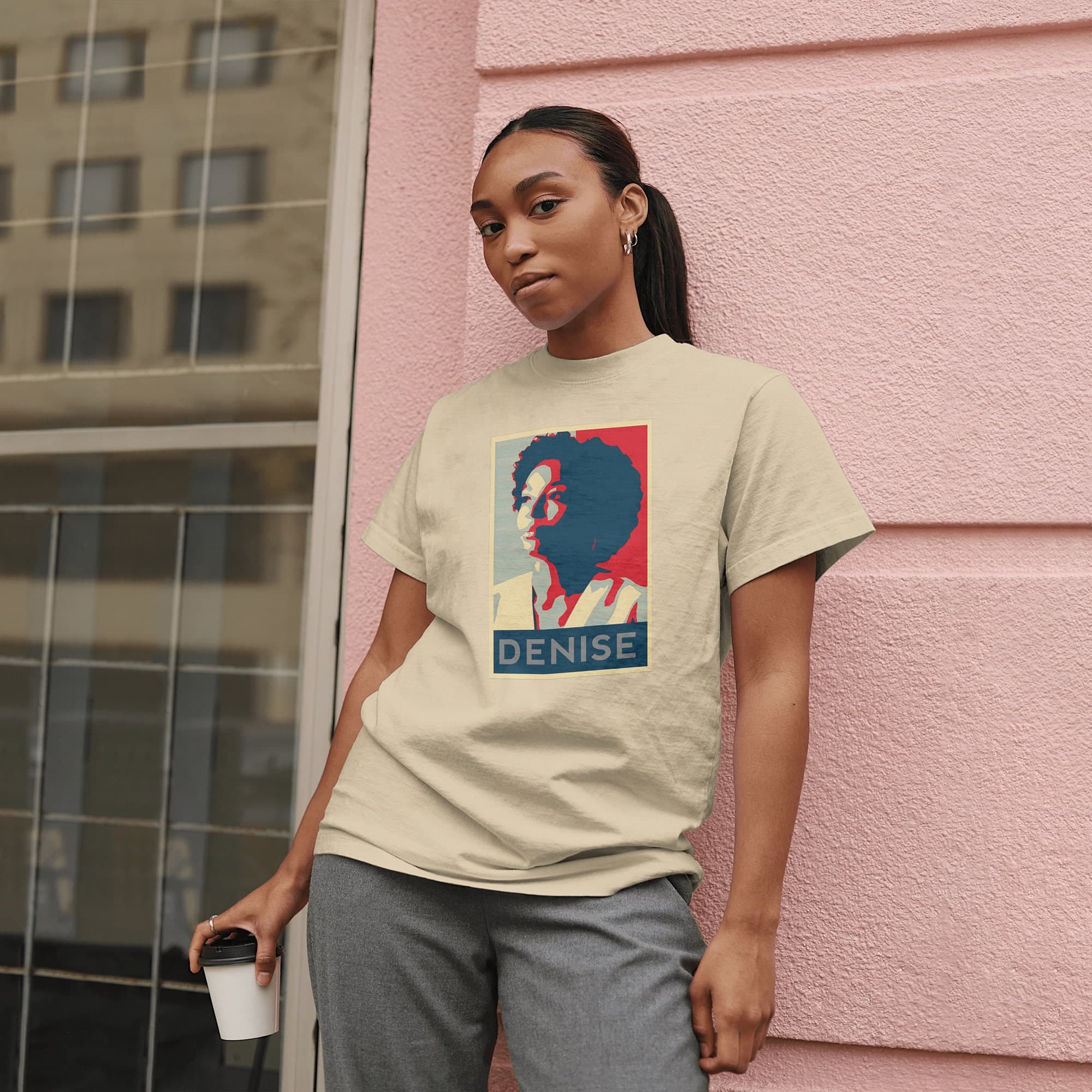 Custom Hope Style Portrait Shirt Personalized Photo T Shirt Unique Gift Idea - image 4