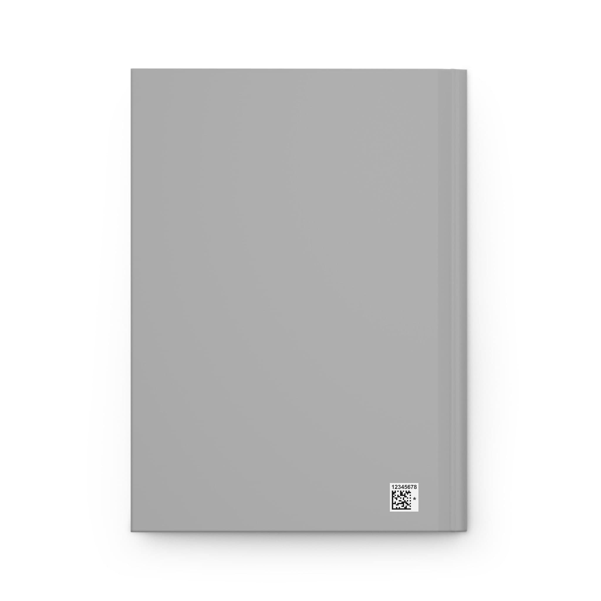 Love and Peace Journal | Gray Hardcover Journal | Red Rose Design | Matte - image 4