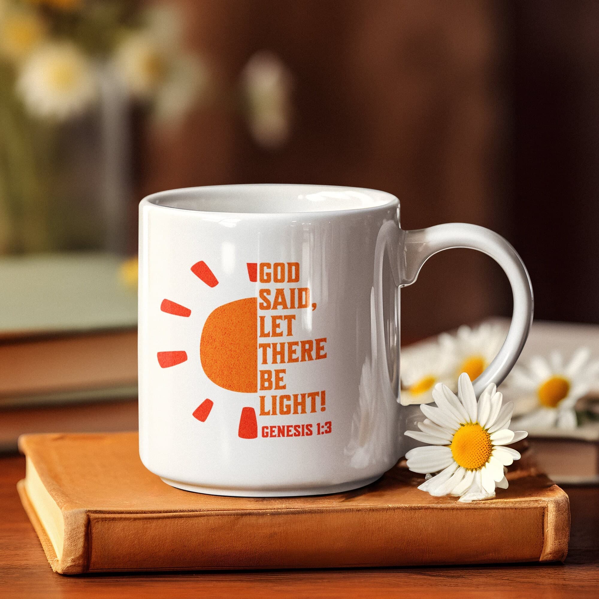 God Said, Let There Be Light Sun Mug 11oz