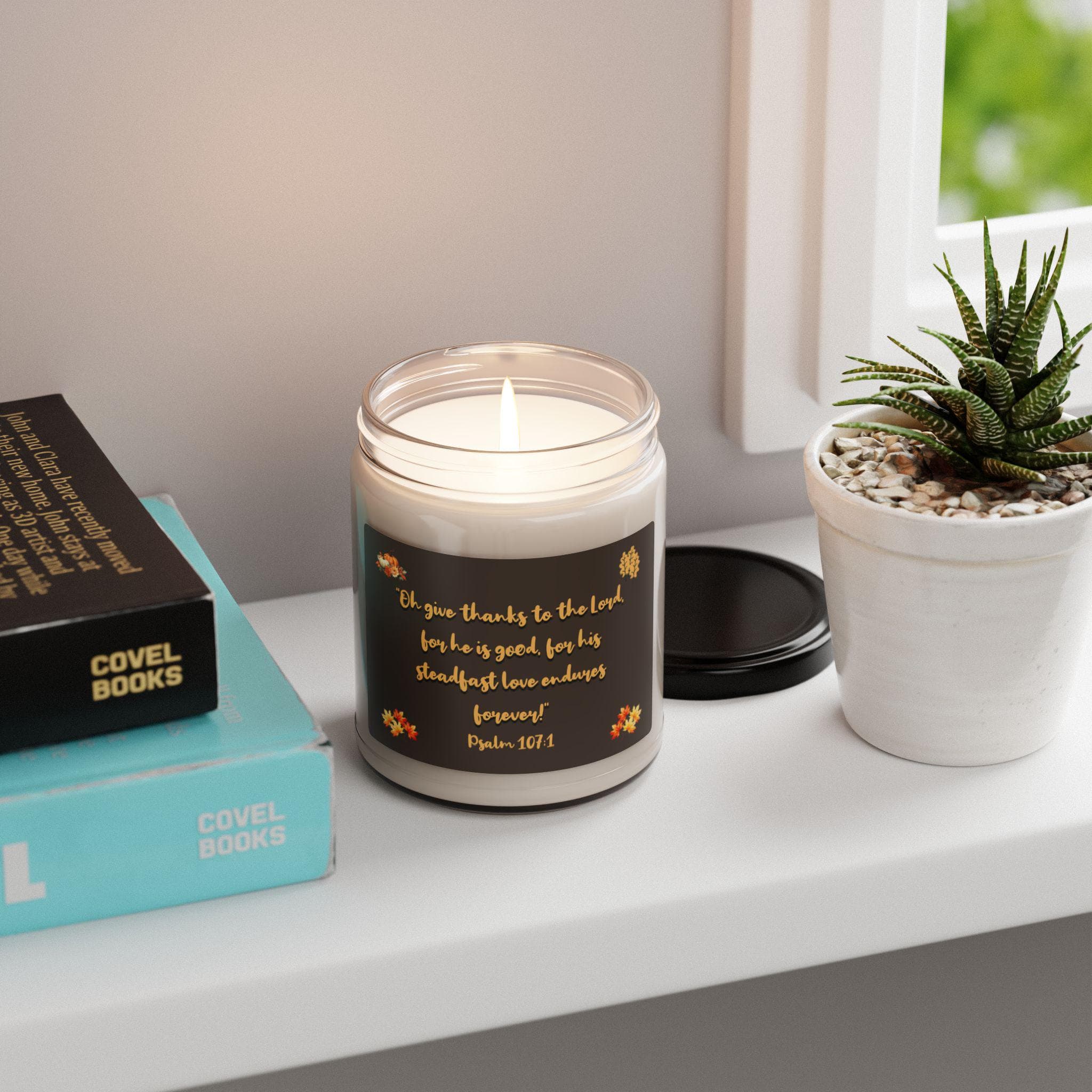 Thanksgiving Psalm Holiday Scented Candles, 9oz - image 5