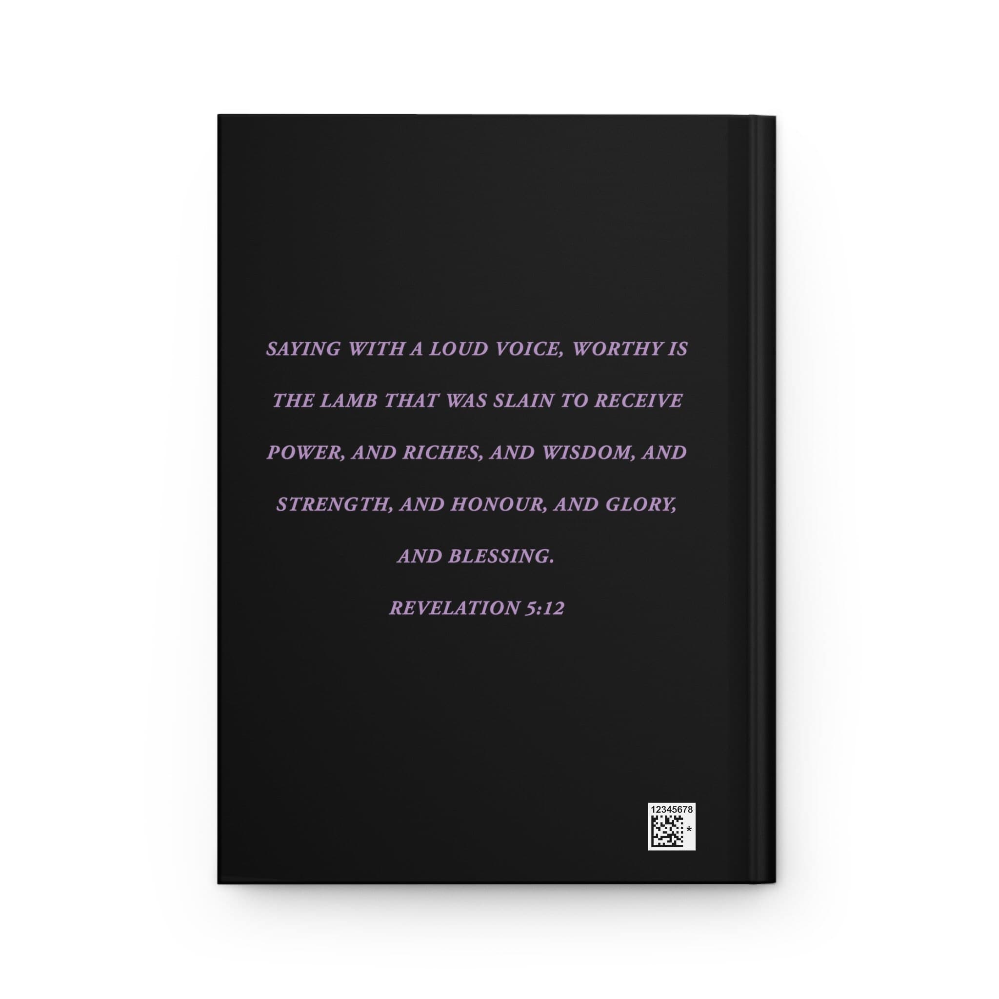 Christian Themed Worthy is the Lamb Journal Hardcover for Bible Journaling Diary - image 4