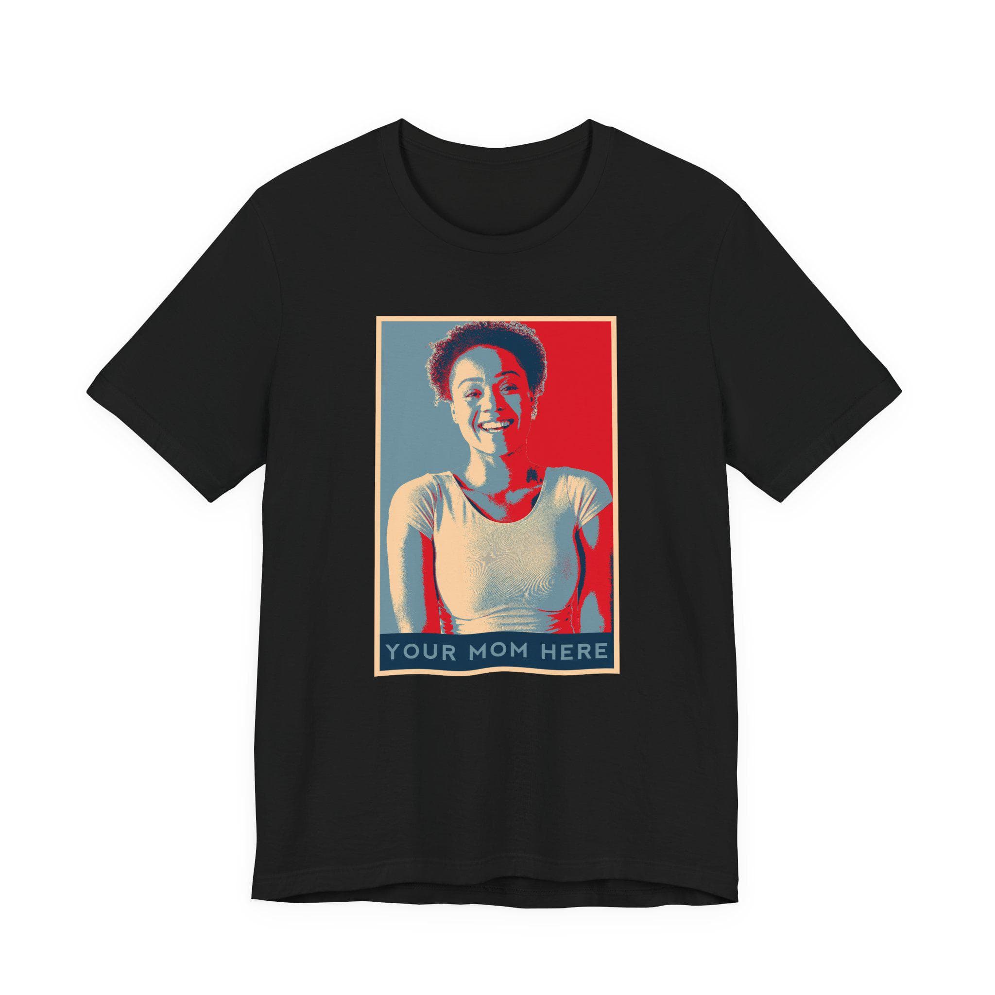 Personalized Mother's Day T-Shirt with Hope Poster Design - image 2