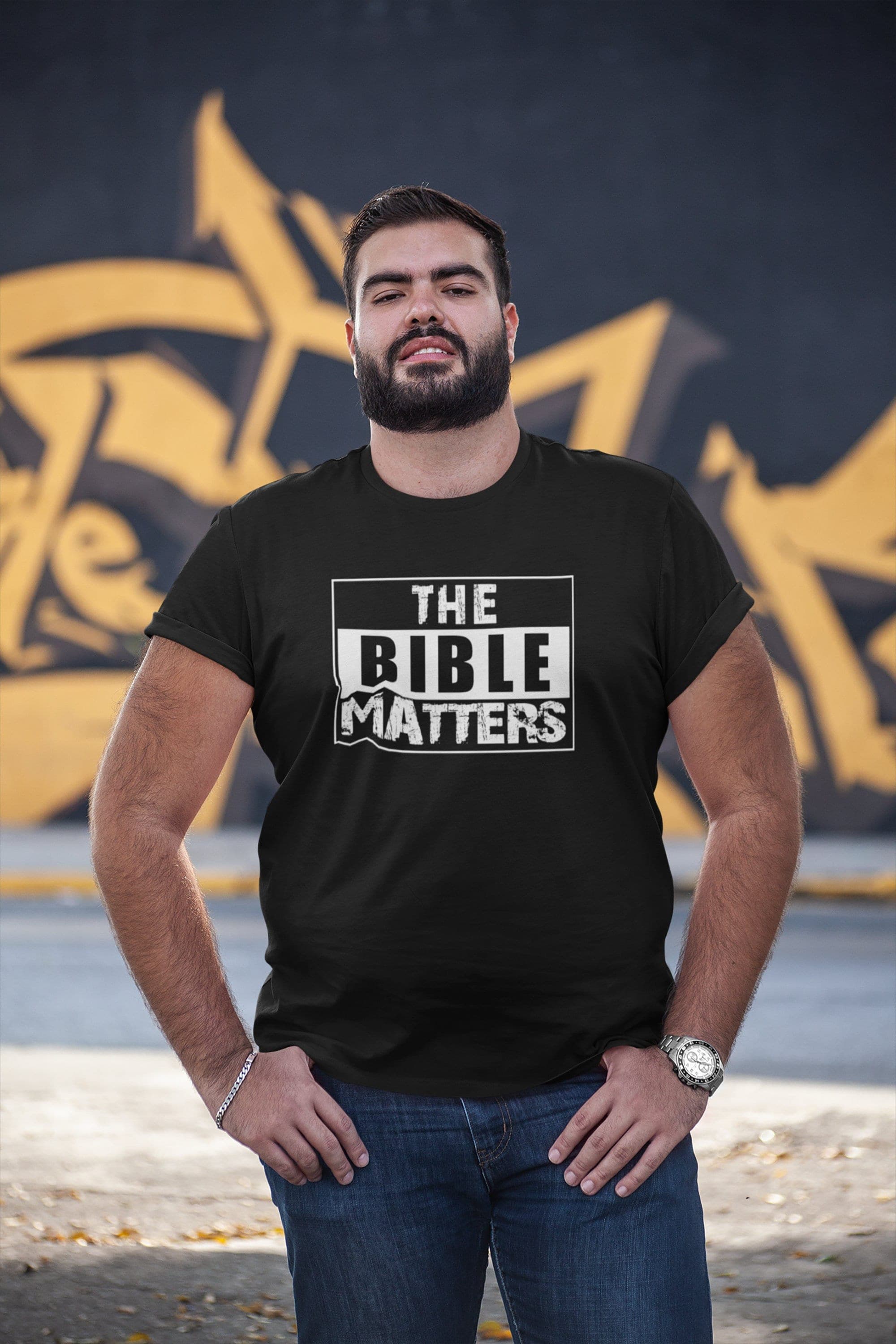 The Bible Matters T-Shirt Faith Tee Christian Apparel - image 3