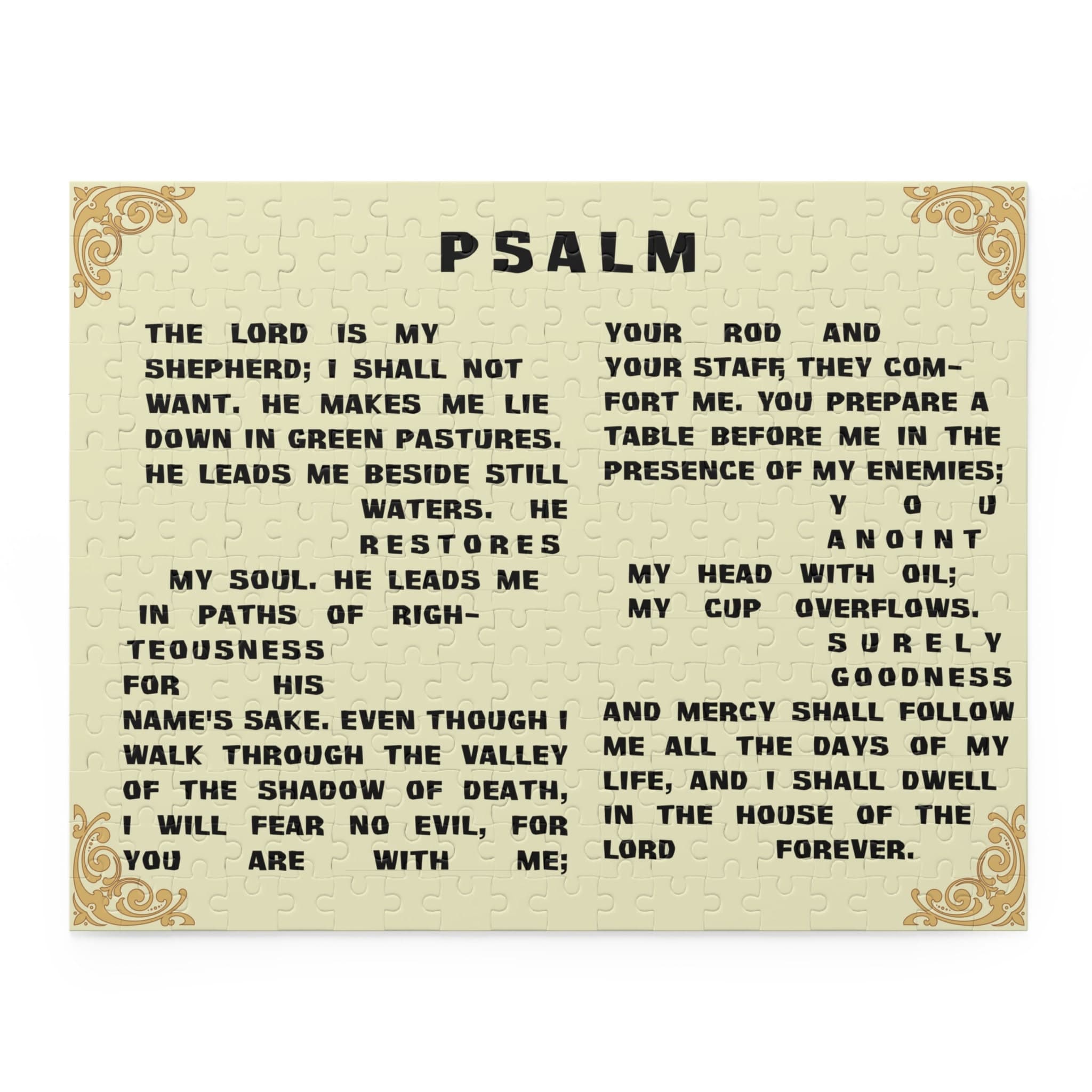 Psalm 23 Jigsaw Puzzle (120, 252, 500-Piece) - image 5