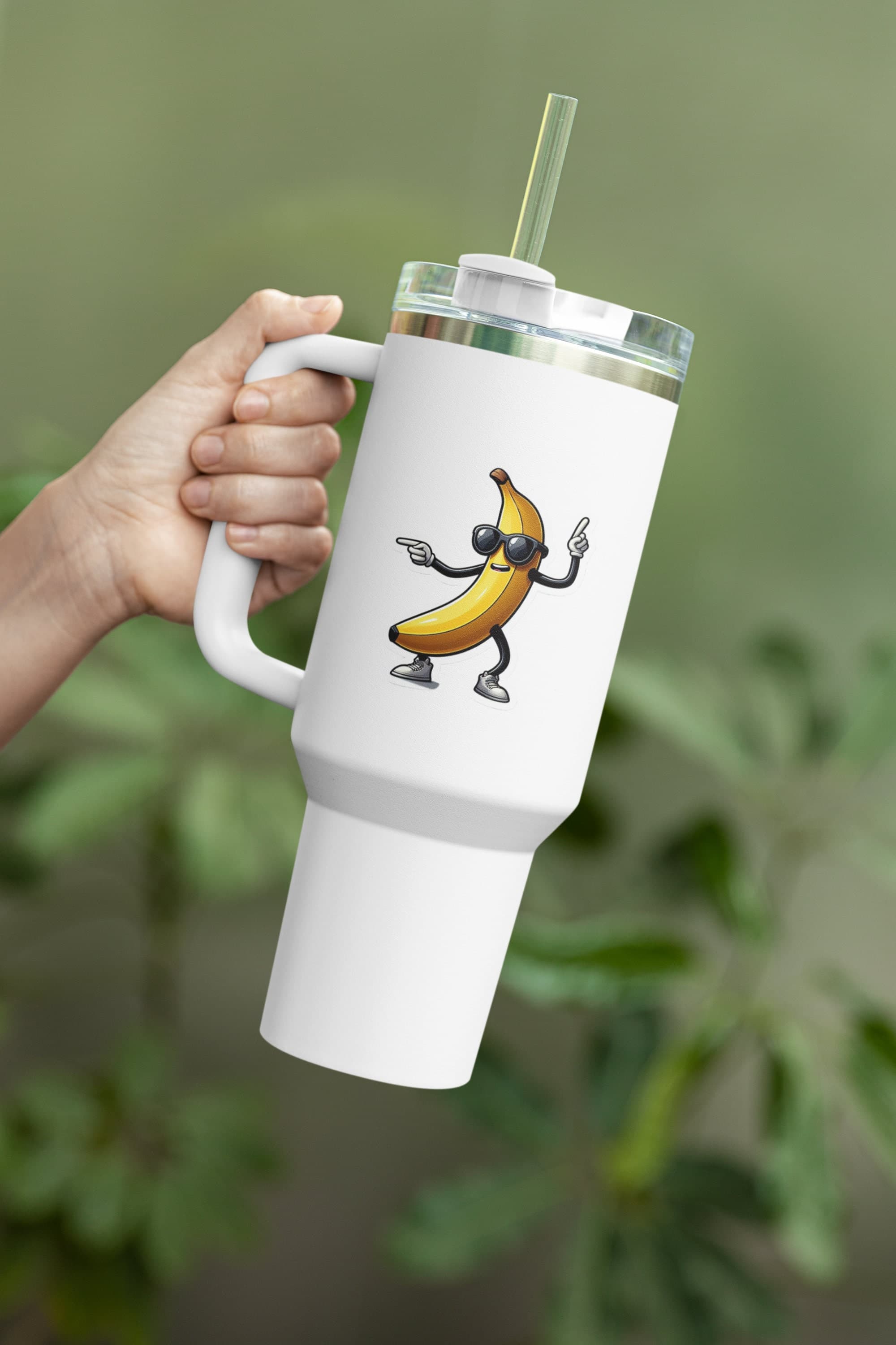 Dancing Banana Vibes Sticker - Peel the Fun!