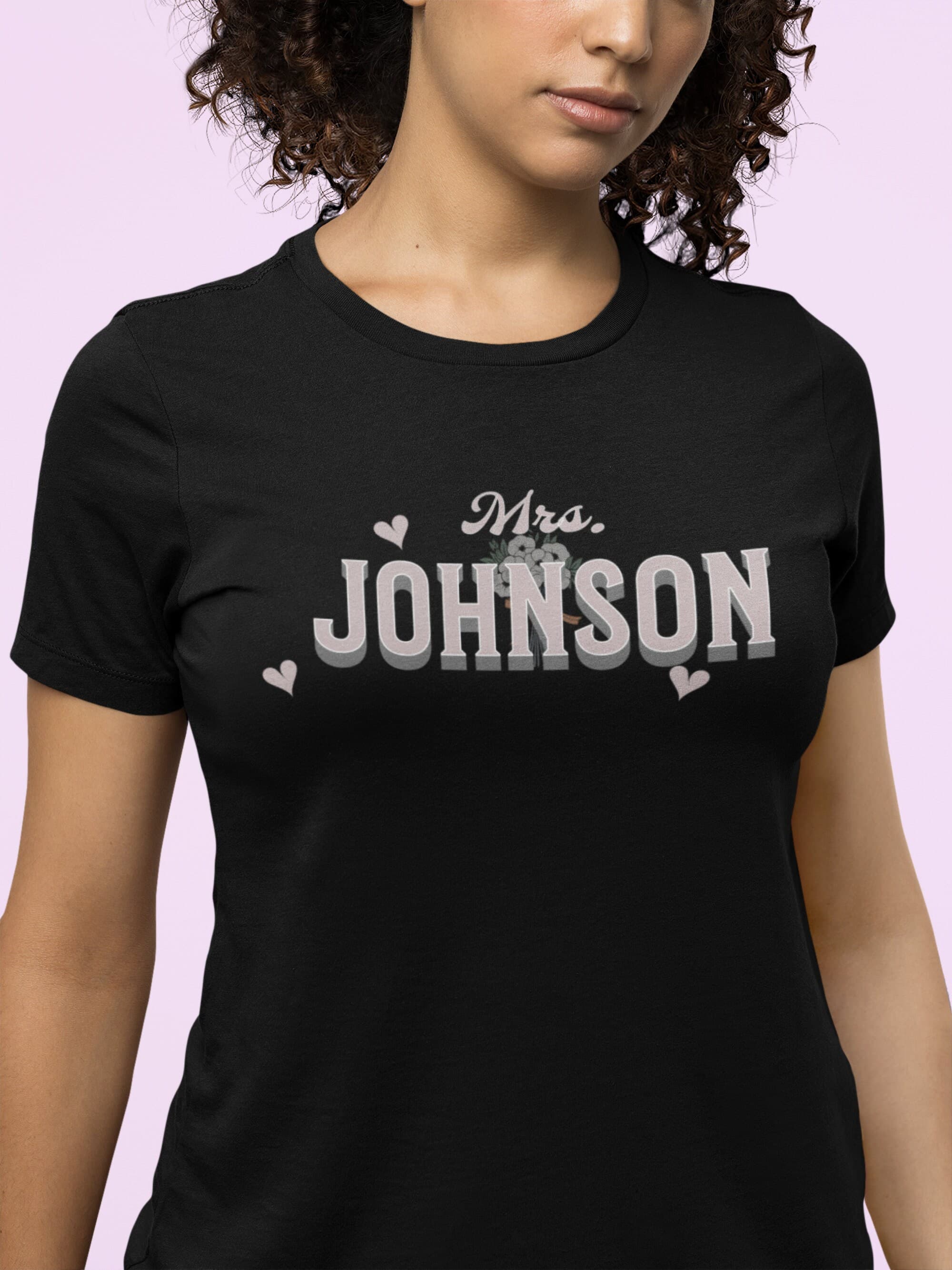 Personalized Future Mrs. T-Shirt: Comfort Colors Engagement Gift - image 4
