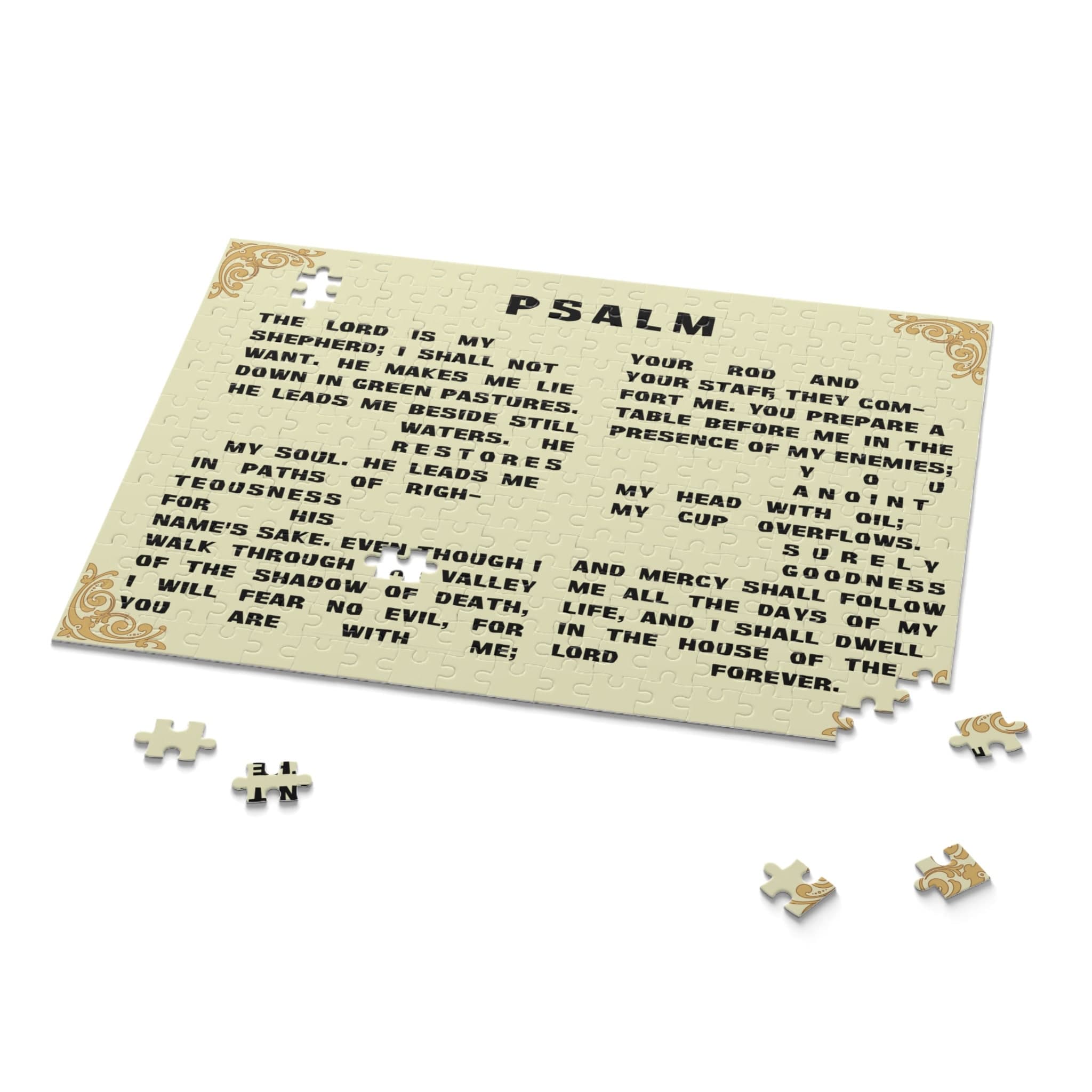 Psalm 23 Jigsaw Puzzle (120, 252, 500-Piece) - image 4