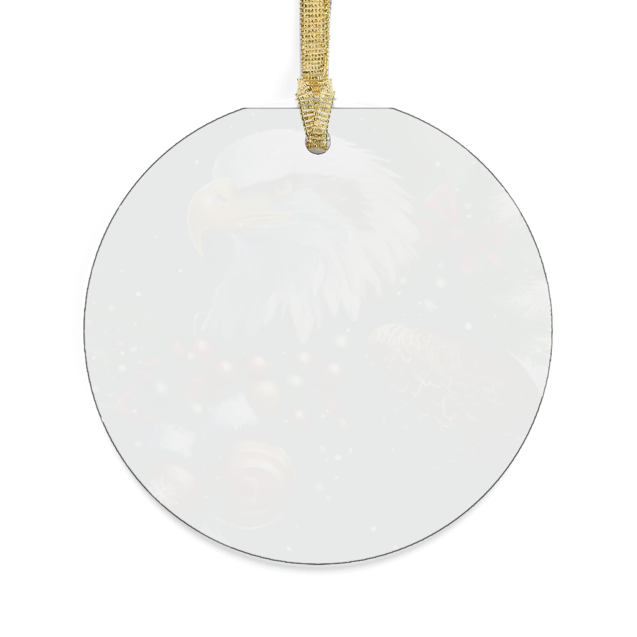 Patriotic Eagle Acrylic Ornaments, Christmas Tree Decor, Holiday Gift, USA Flag Design, Patriotic Decor, Independence Day Ornaments. - image 3