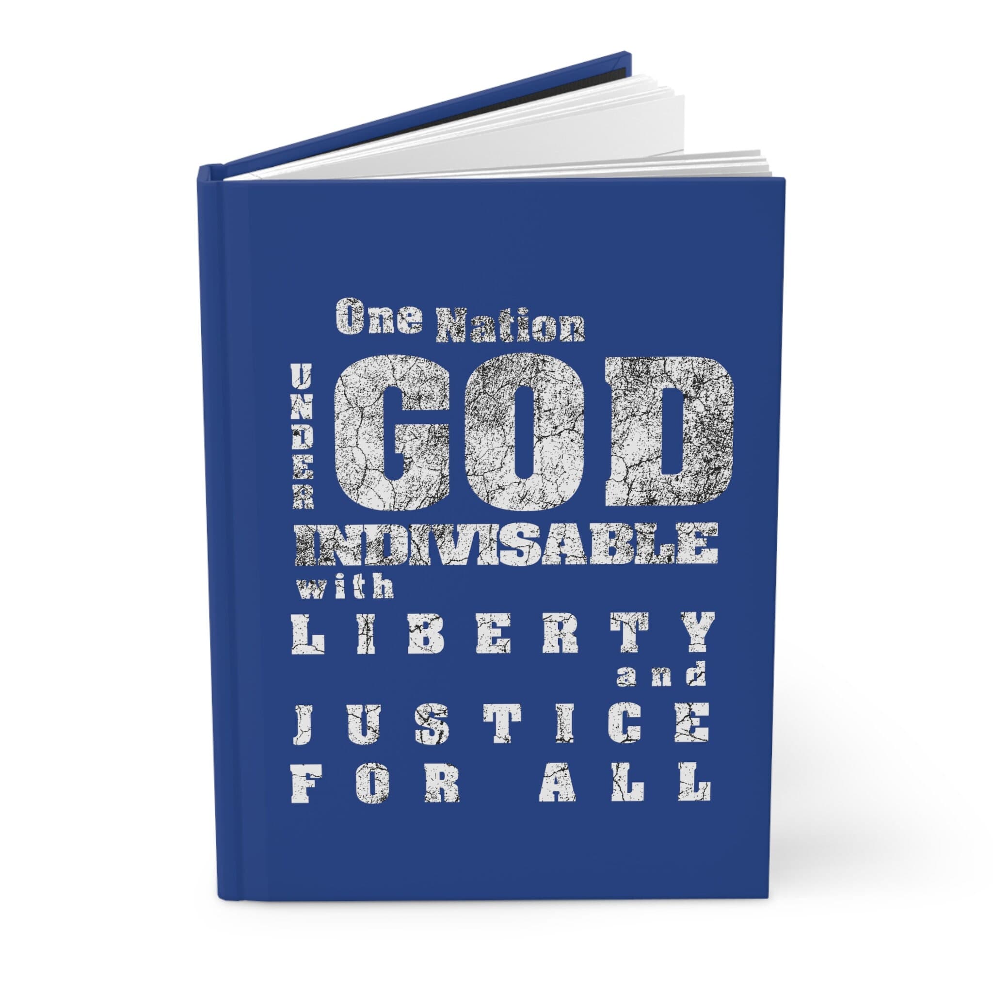 One Nation Under God Hardcover Journal Matte Blue - image 4