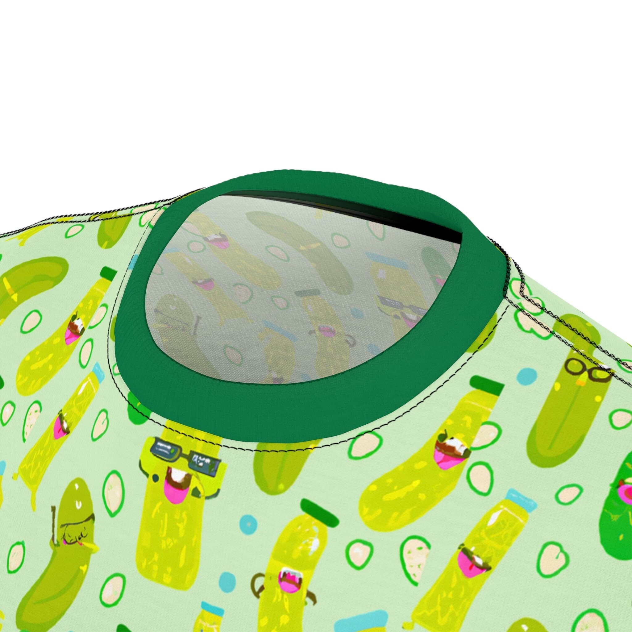 Groovy Pickles All Over Print T-Shirt: Funky Whimsical Tee - image 2
