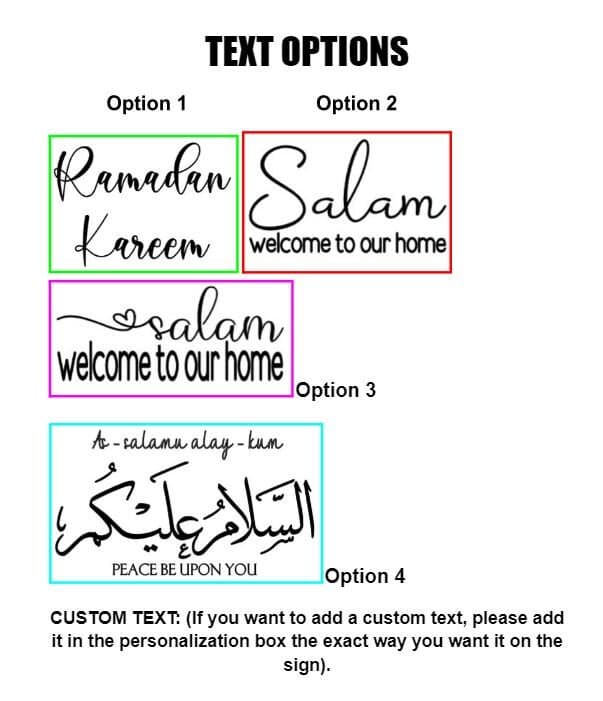 Salam Door Sign, WELCOME, Welcome to our home, Wood Round Welcome Sign, Front Door Décor, Hanger, Wreath, Home Décor, wood round, Islamic - image 5