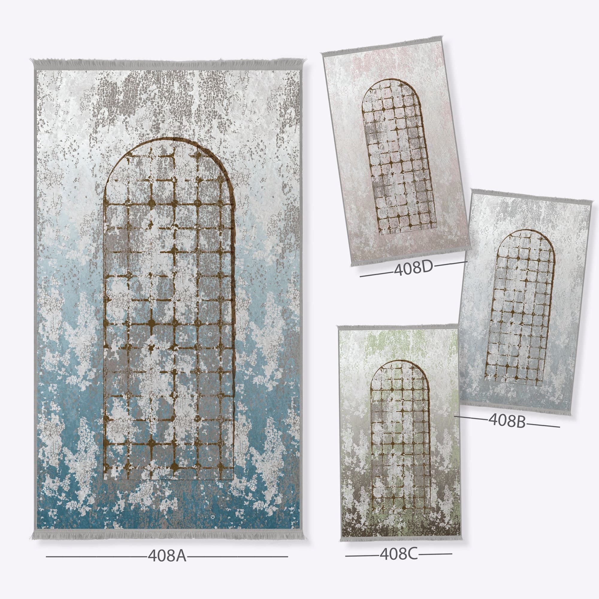 Personalized Foam Padded Prayer Mat, Muslim Prayer Rug, Janamaz, Islamic Gift, Anti-Slip Mat, Large XL Small Musallah, Designer Sejadah 408 - image 3