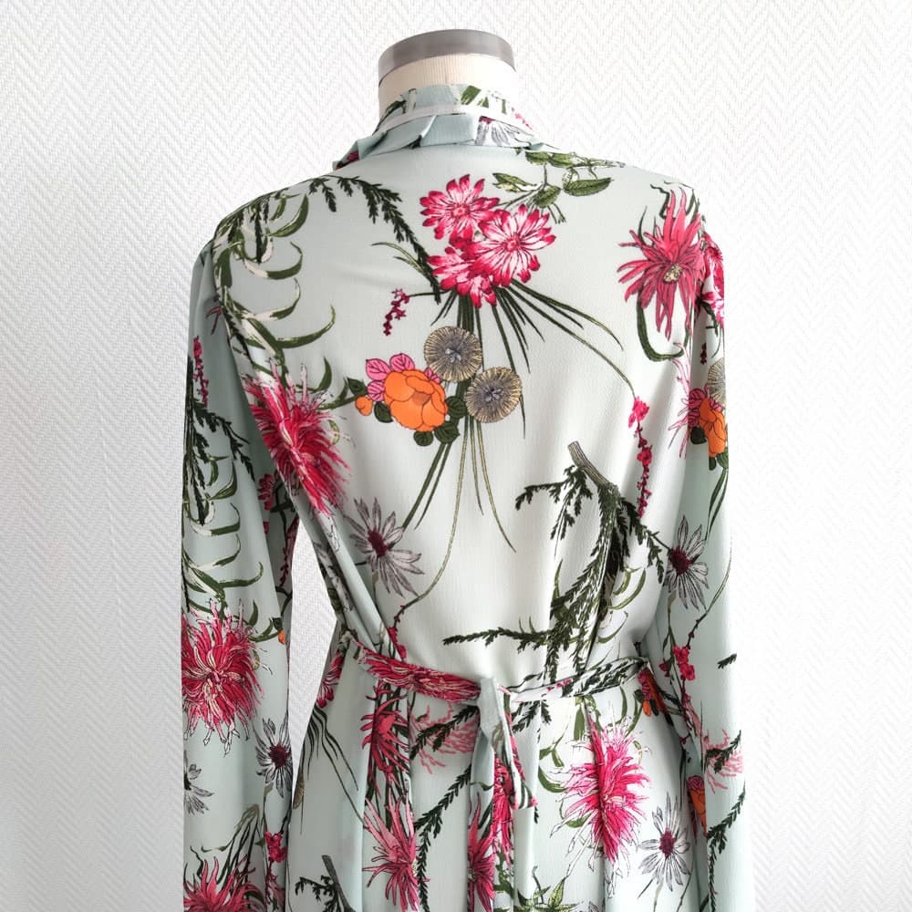 Prayer Dress for Muslim Women, Abaya, Islamic Dress with Gown Design, One Size with Adjustable Belt, Eid Ramadan Islamic Gift PD006 - image 3