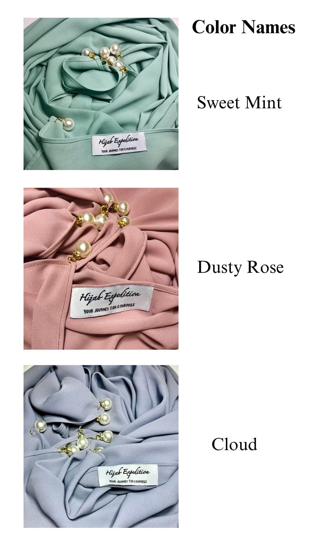 Premium Pearl Chiffon - image 3
