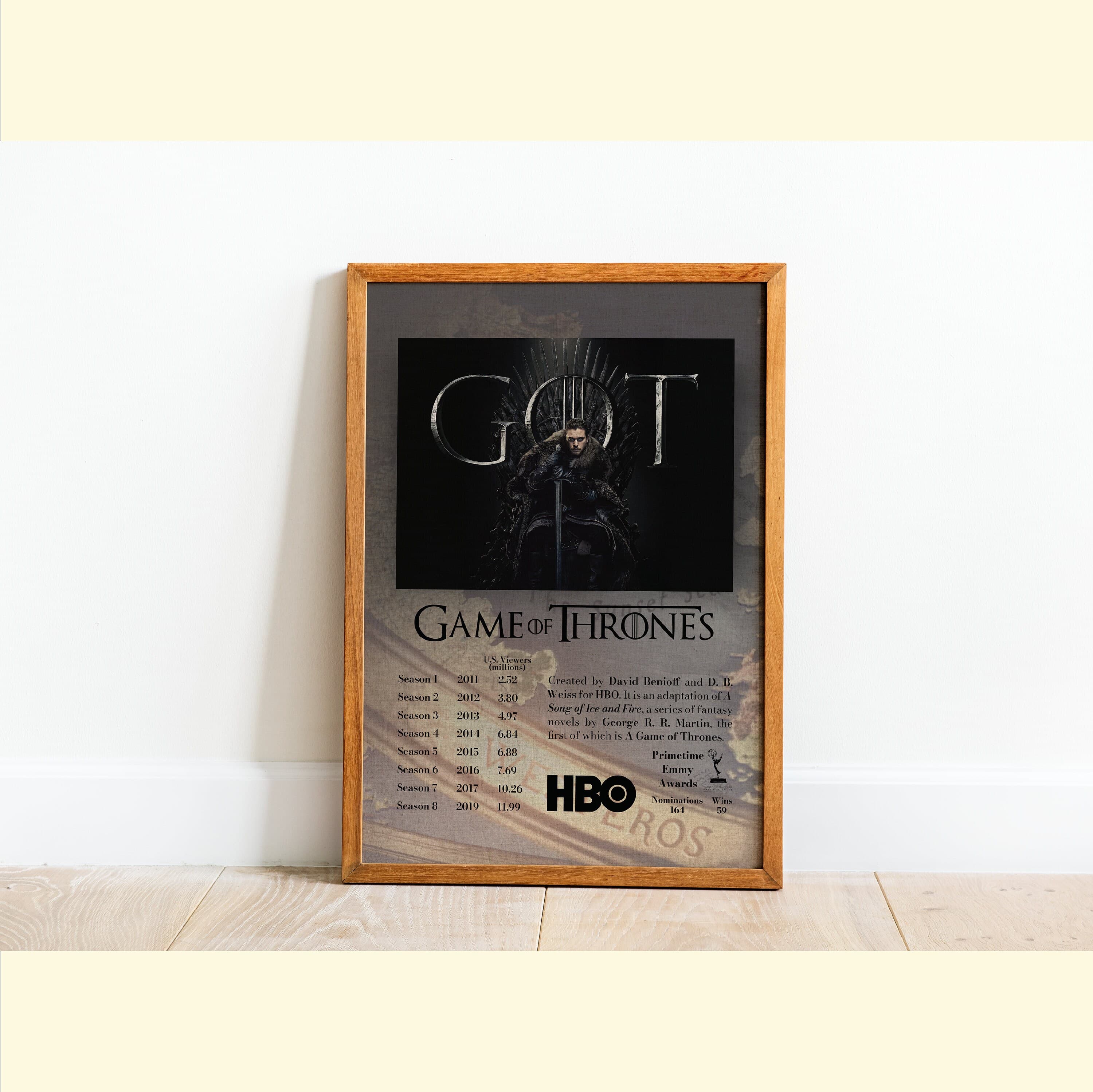 Game of Thrones Poster, TV Serie Wall Art (Digital Download) - image 4