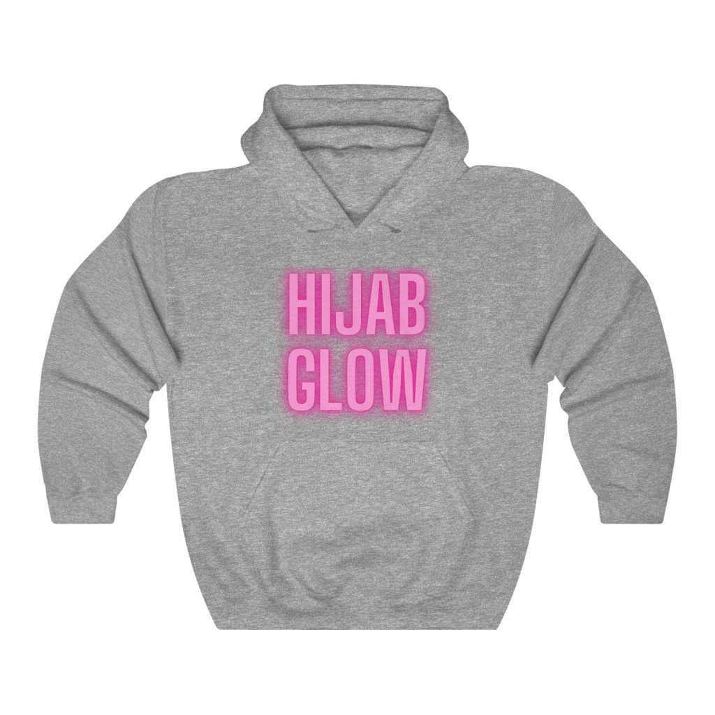 Hijab Glow, Hooded Sweatshirt V1, Muslim hijab, Muslim Woman, Hijabi Gift, Eid Gift, Islam shirt, Hijab Proud, Hijab Hoodie, Islam Hoodie - image 5