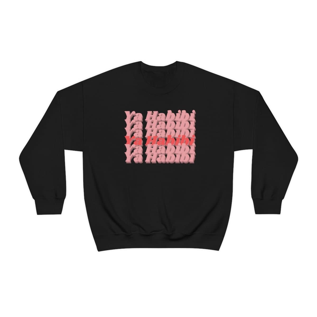 Ya Habibi Arabic Calligraphy Sweatshirt, Arabic Calligraphy, Arabic Shirt, Islamic Sweatshirt, Muslim, Eid Gift, Ramadan, Habibi Anniversary - image 4