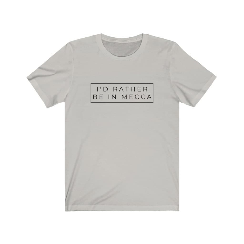 I'd Rather Be In Mecca T-shirt, Makkah, Muslim Shirt, Islamic Shirt, Ramadan Gift, Eid Gift, Unisex Muslim Shirt, Islamic Shirt, hajj gift - image 5