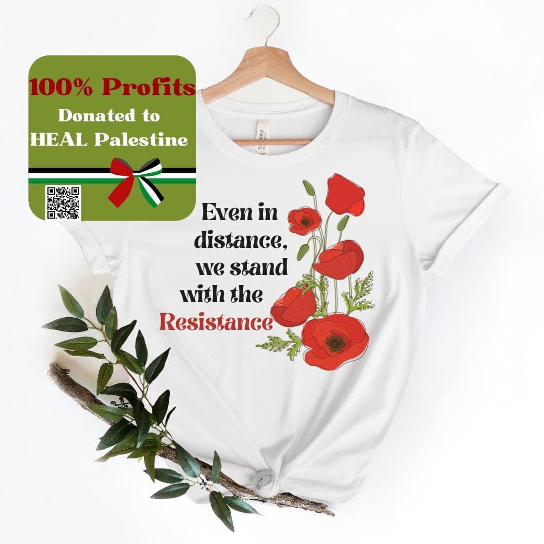 100% Profits Donated, Free Palestine Poppy, Resistance, Anti-apartheid, Gaza, Falastin, Resist, Anti-genocide, Gaza, Anti-war, Falastin