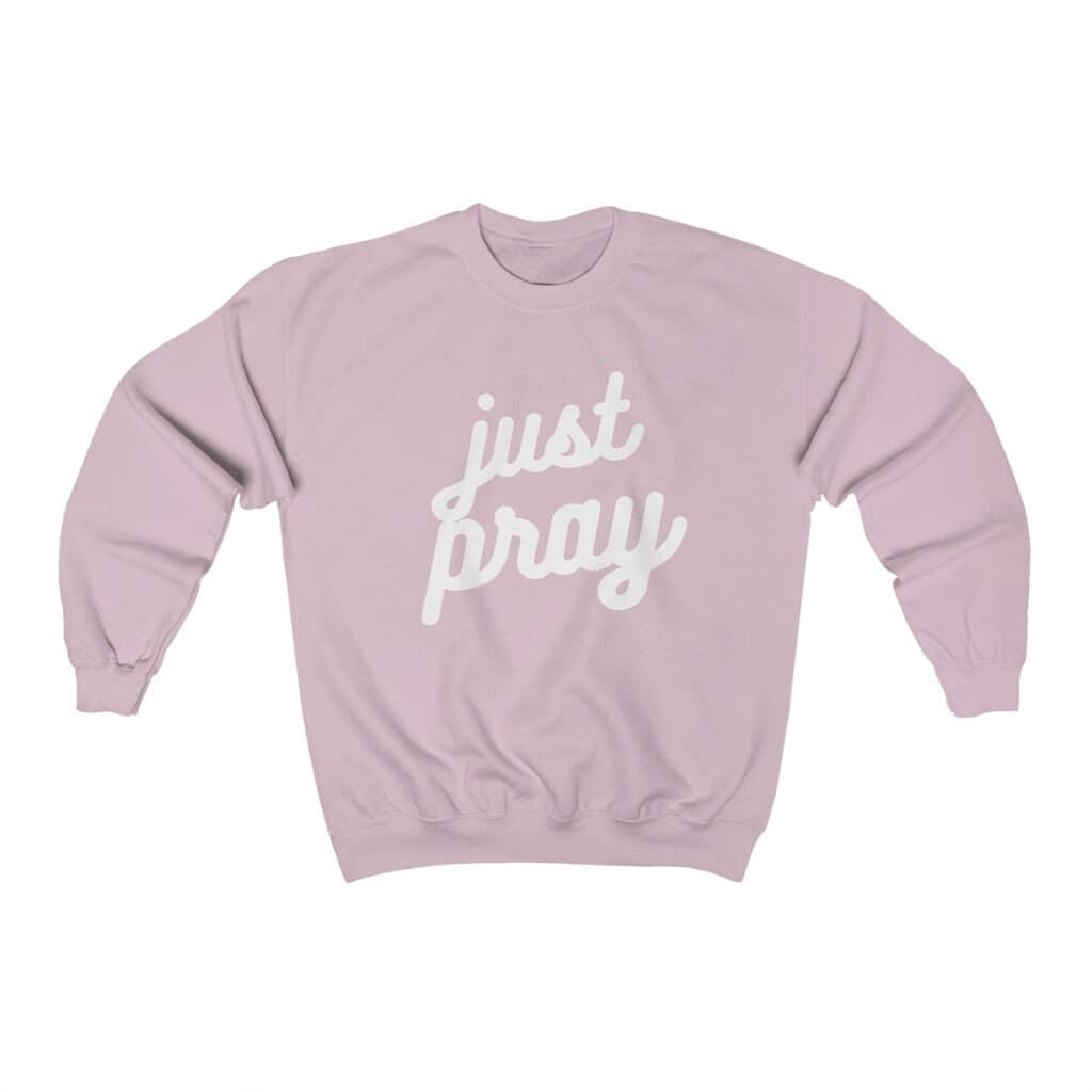 Just Pray Sweatshirt, All Faith Gift, Muslim Gift, Ramadan Gift, Eid Gift, Prayer sweatshirt, Gift for New Muslim, Islamic Shirt, Islam Gift - image 5