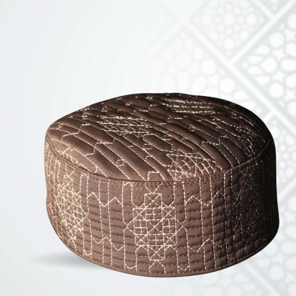 Mens kufi malawi quba series, Prayer hat, Muslim hat, muslim cap kufiah - image 4
