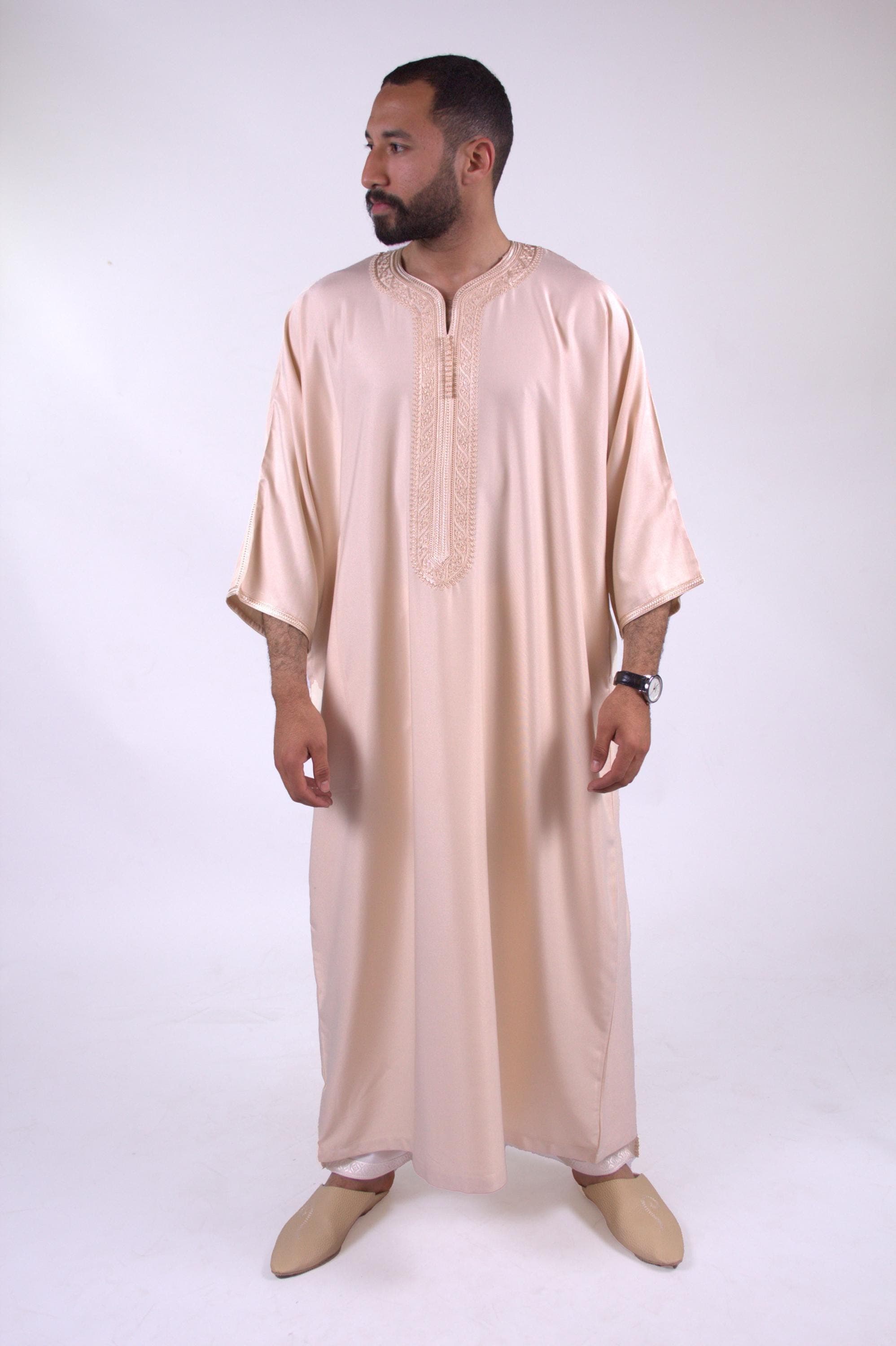 Marrakech Embroidered Thobe for Men